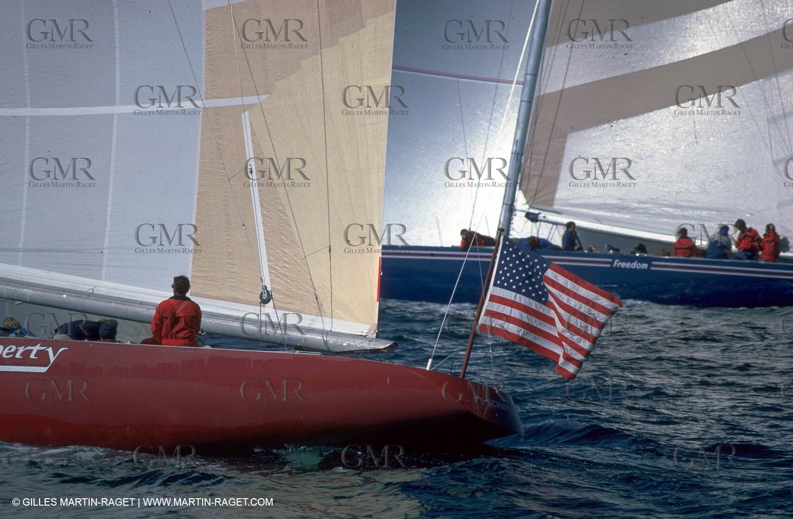 Liberty and Freedom 2 boats testing