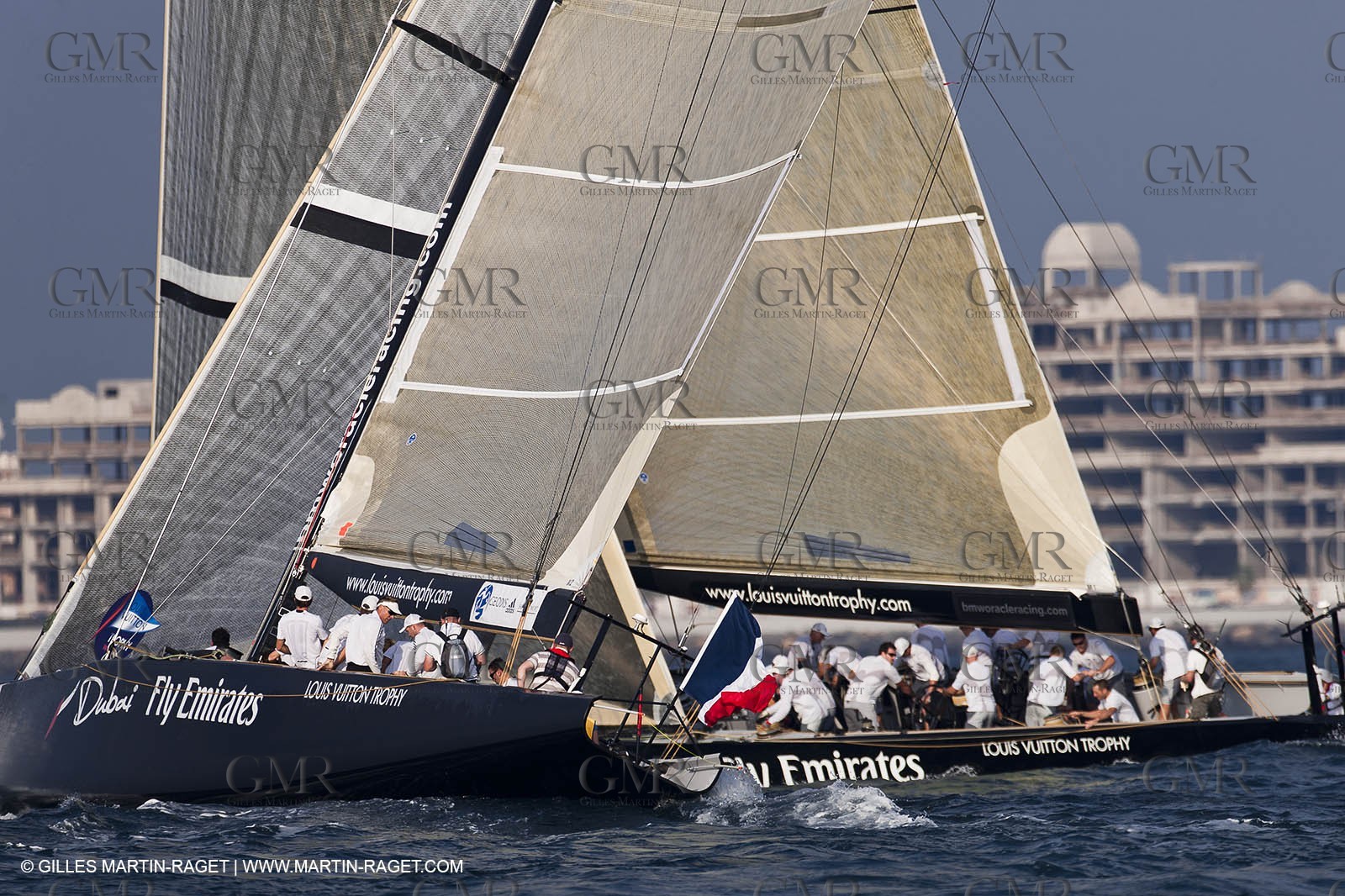 14 11 2010 - Dubai (UAE) - Dubai Louis Vuitton Trophy -  BMW ORACLE Racing - Training - Race Day 1