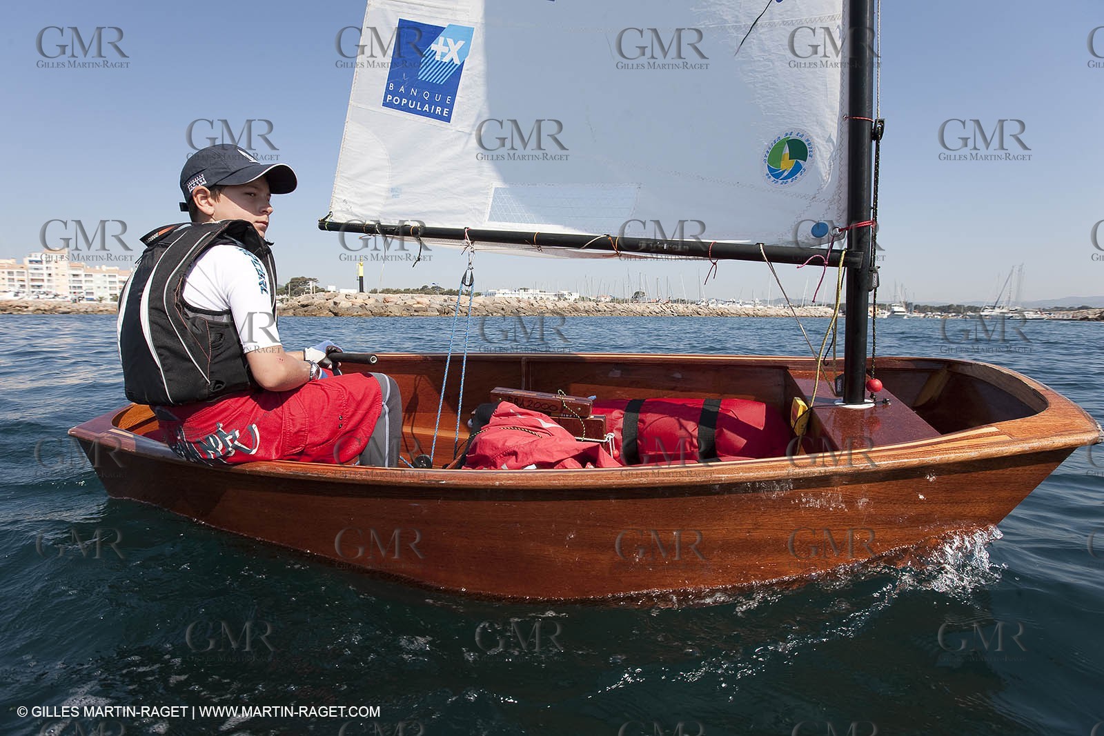 24 05 2010 - Hyères (FRA,83) - wooden optimist