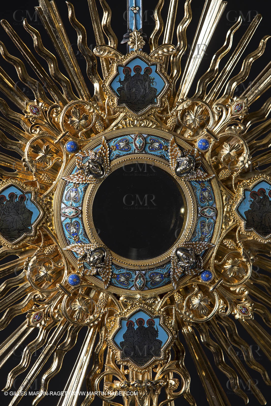 04 02 2013 - Marseille(FRA,13), Notre Dame de la Garde,liturgical silverware