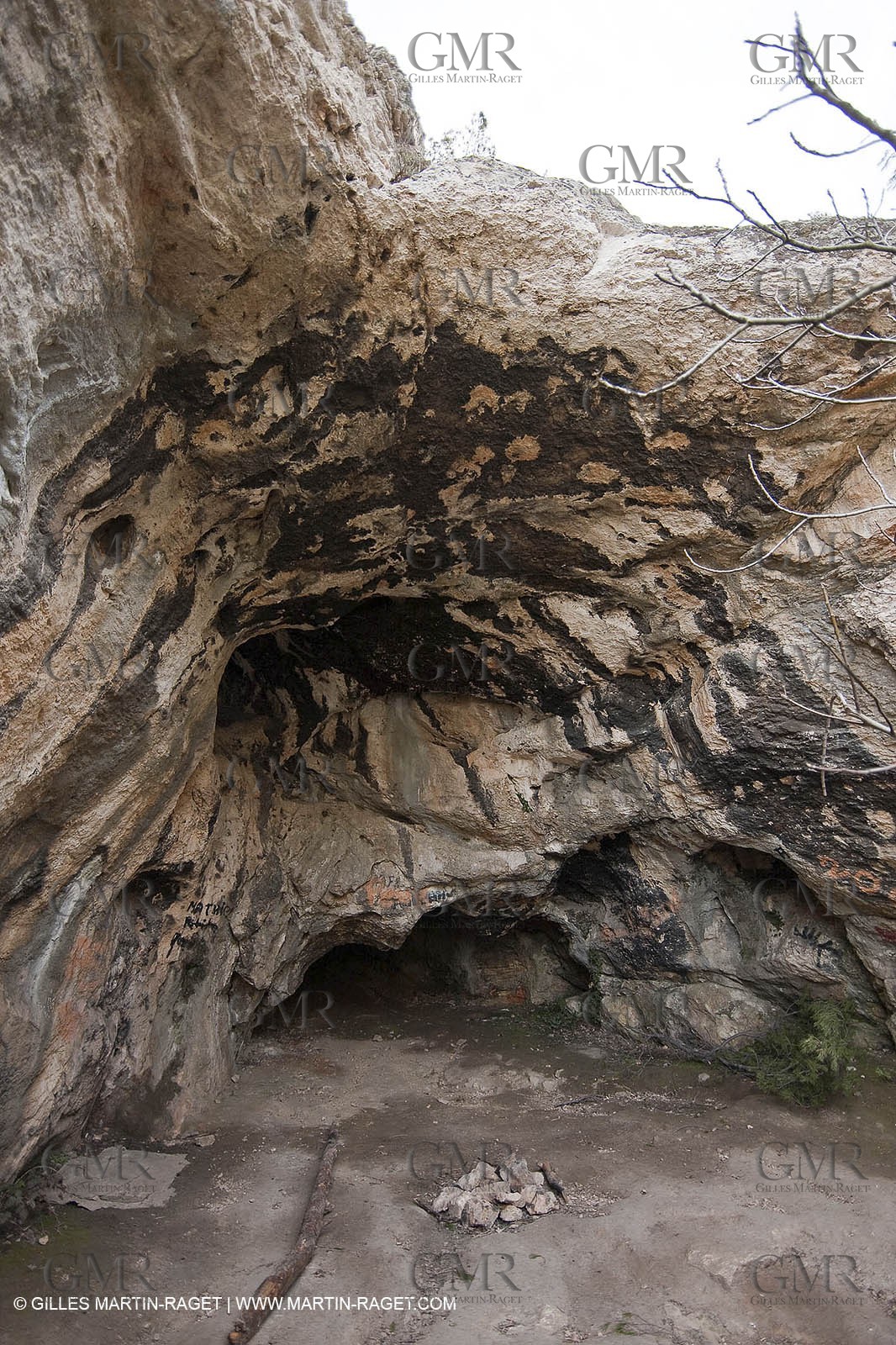 25 03 2009 - Marseille (FRA, 13) - Les Calanques - Massif de Marseilleveyre - la Grotte Rolland