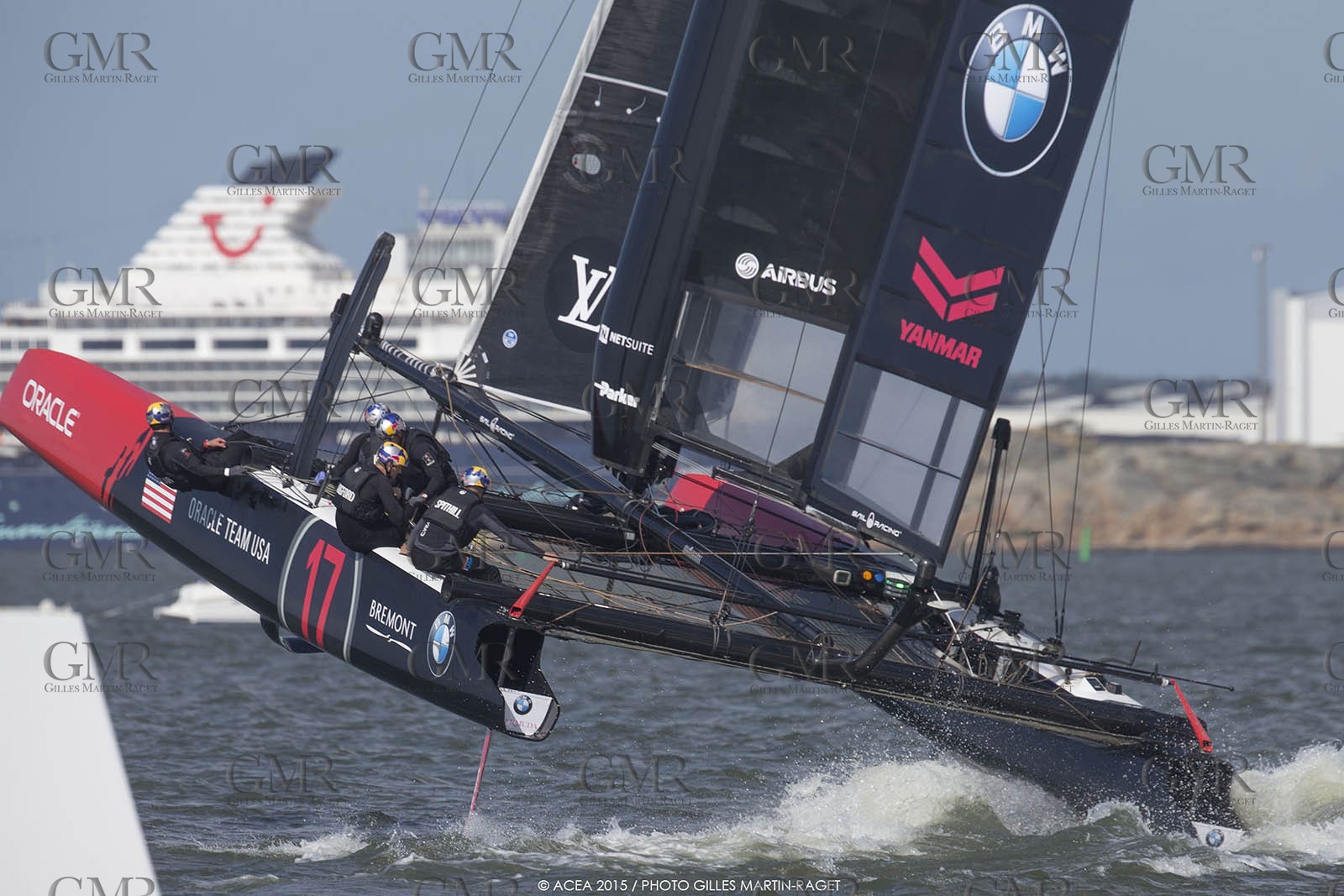 29 08 2015, Göthenburg, (SWE), 35th America's Cup, Louis Vuitton America's Cup World Series Göthenburg 2015, Race Day 1