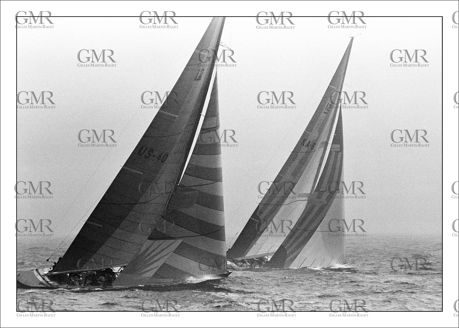 AC 25 - Newport 83 - Australia II vs Liberty