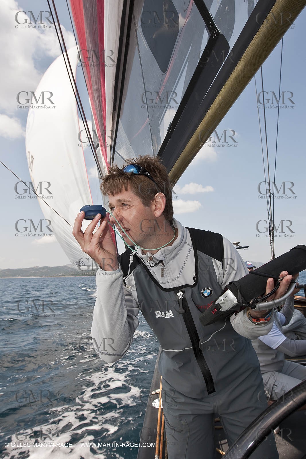 19 05 2010 - La Maddalena (ITA, Sardinia) Louis Vuitton Trophy - BMW ORACLE Racing - Training