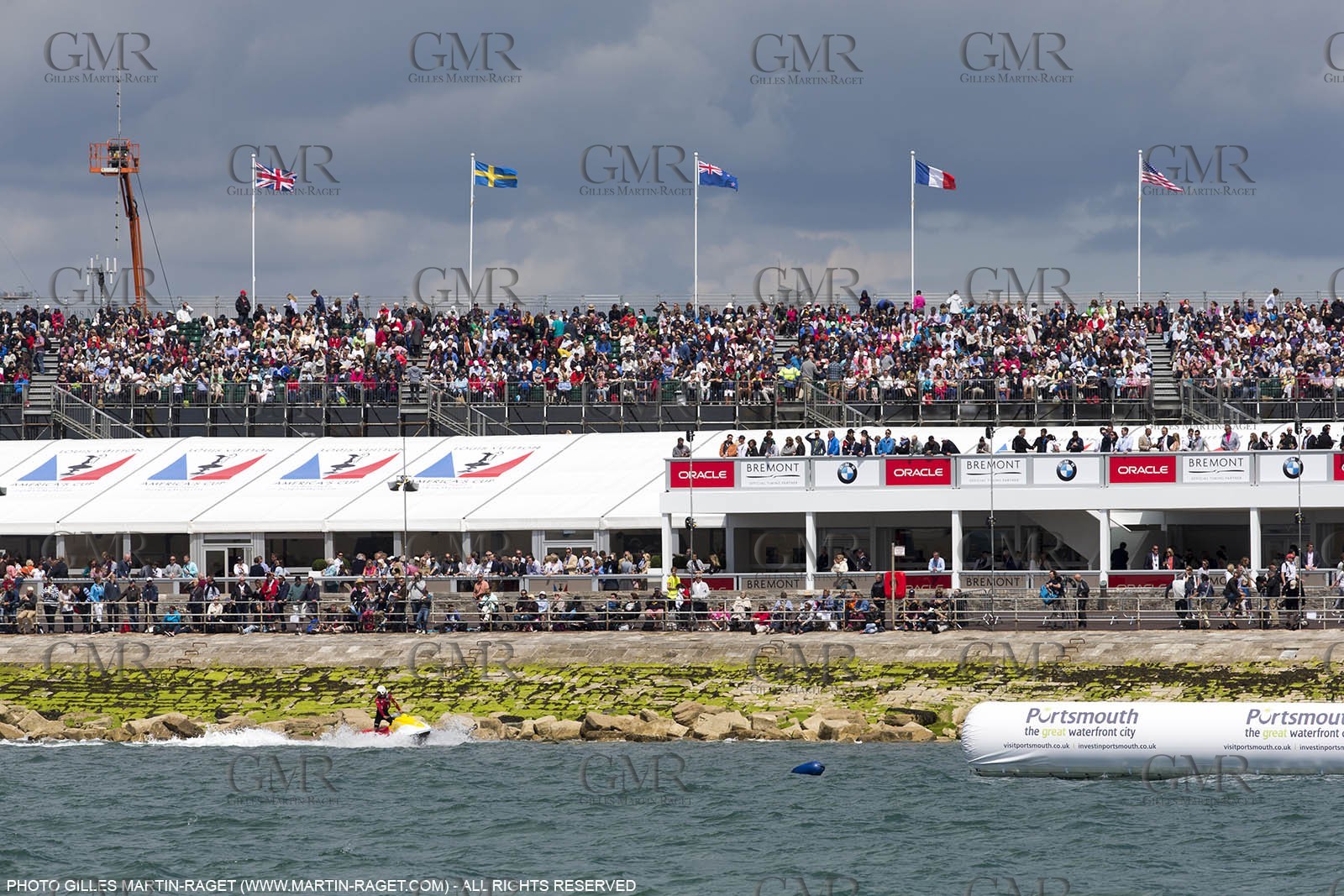 25 07 2015, Portsmouth (GBR), 35th America's Cup, Louis Vuitton America's Cup World Series Portsmouth 2015, Race Day 1
