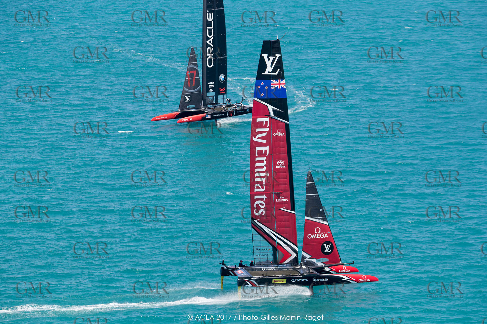 18 06 2017 - Bermuda (BDA) - 35th America's Cup 2017 - 35th America's Cup Match Presented by Louis Vuitton