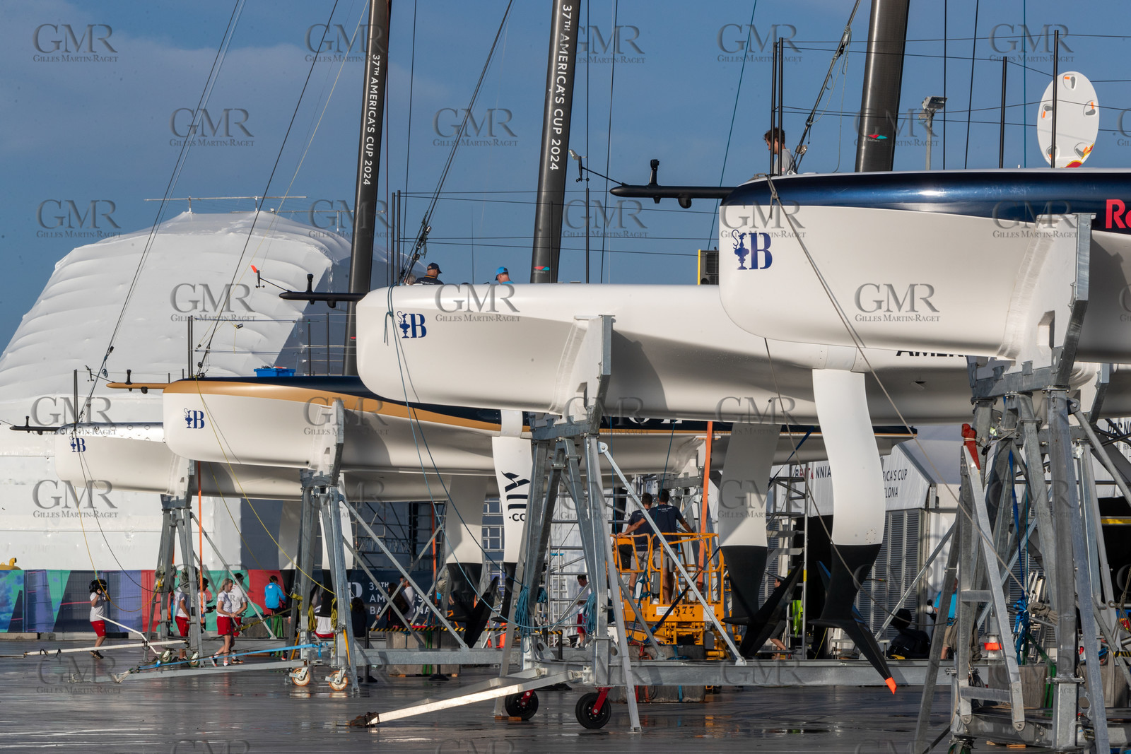 16 09 2023, Vilanova i La Geltru (ESP), 37th America's Cup, 1st Preliminary Regatta, Race Day 2