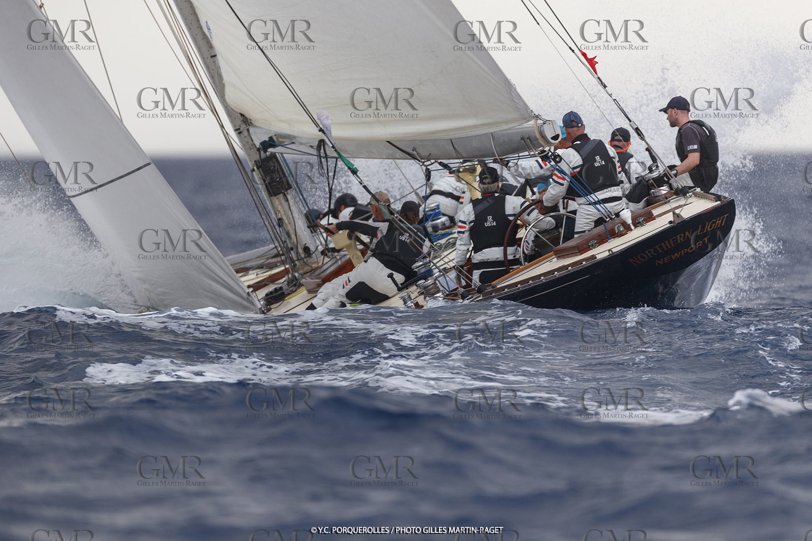 19 06 2024, Porquerolles Island (FRA), Championnat du monde des 12 m JI 2024, Race Day 1