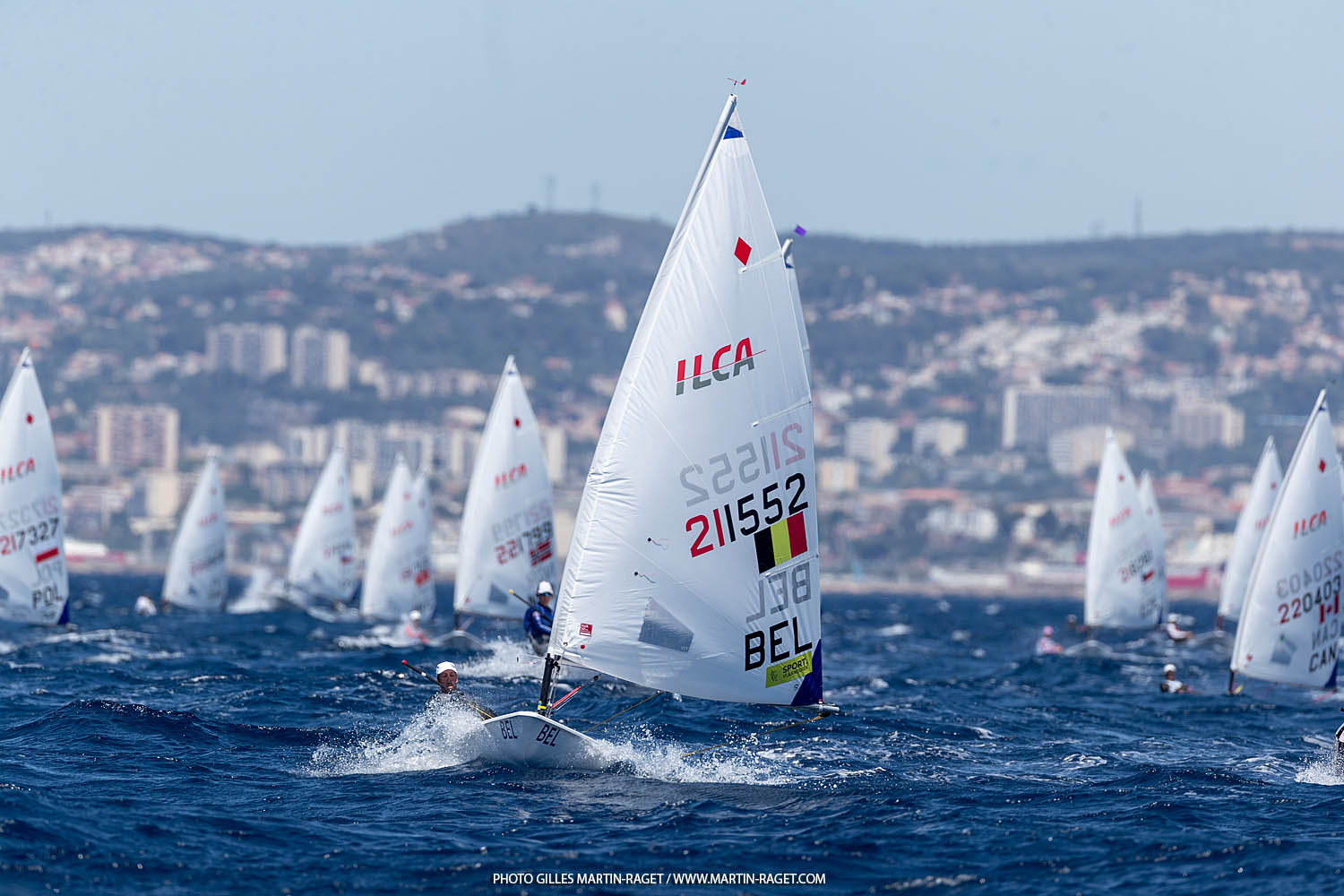 13 07 2023, Marseille (FRA) Paris 2024 Olympic Games Sailing Test Event, Day 5