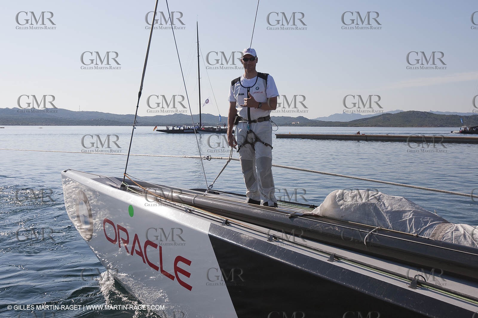 19 05 2010 - La Maddalena (ITA, Sardinia) Louis Vuitton Trophy - BMW ORACLE Racing - Training