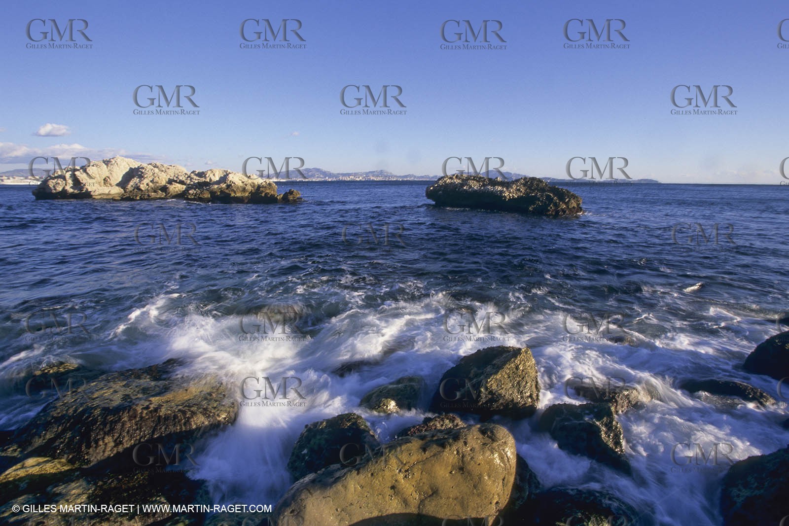France, Provence, Côte Bleue
