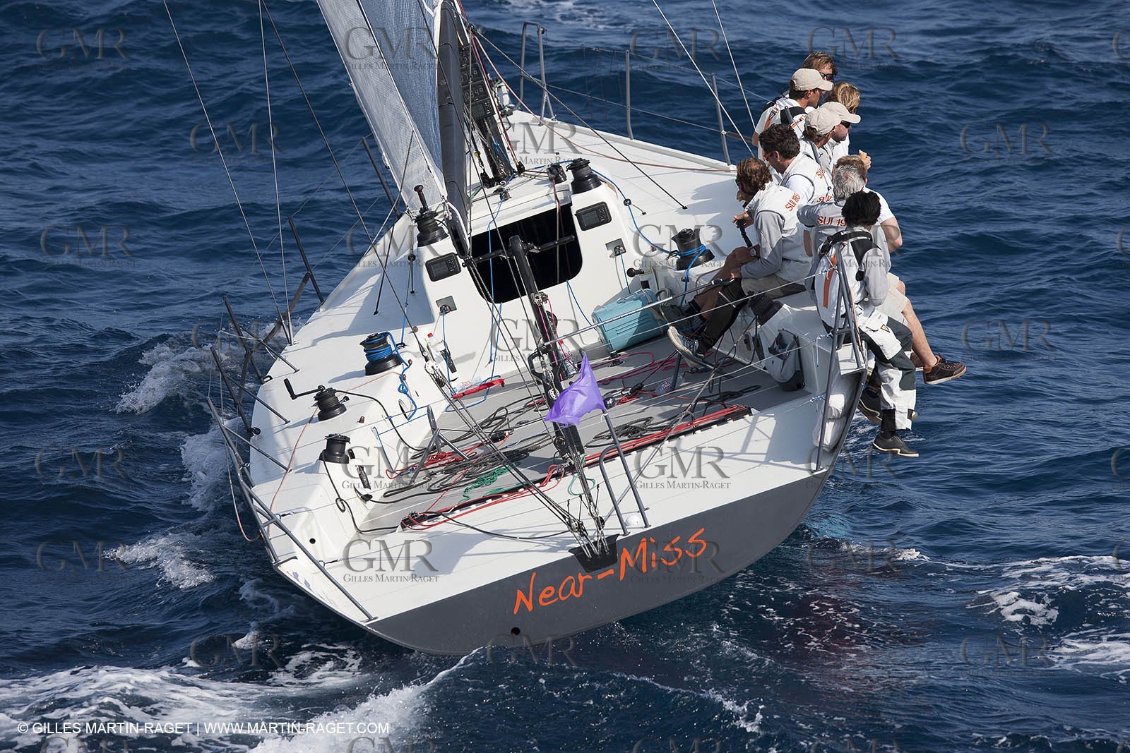 02 10 2010 - Saint Tropez (FRA,13) - Voiles de Saint Tropez 2010 - Near Miss
