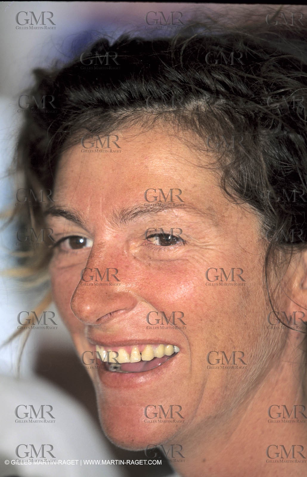1990 Route du Rhum - Florence Arthaud, victory at Pointe à Pitre (Guadeloupe)