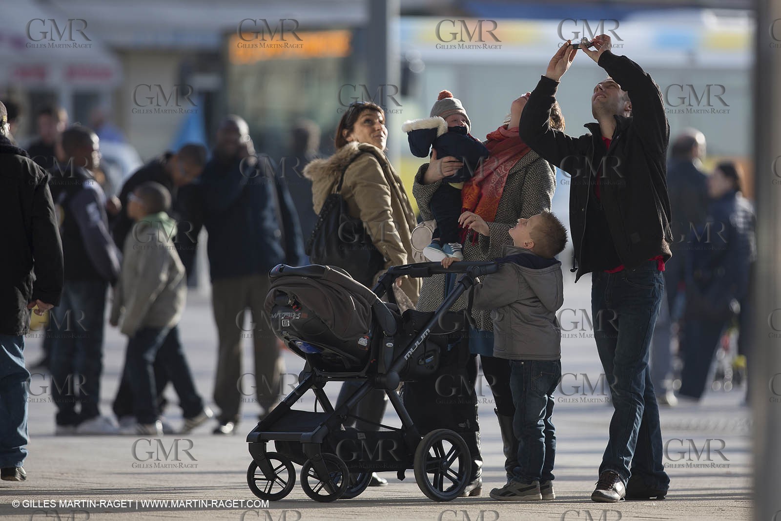 02 02 2013 Marseille (FRA,13) - Opening of the shadehouse and renovated historical Vieux Port