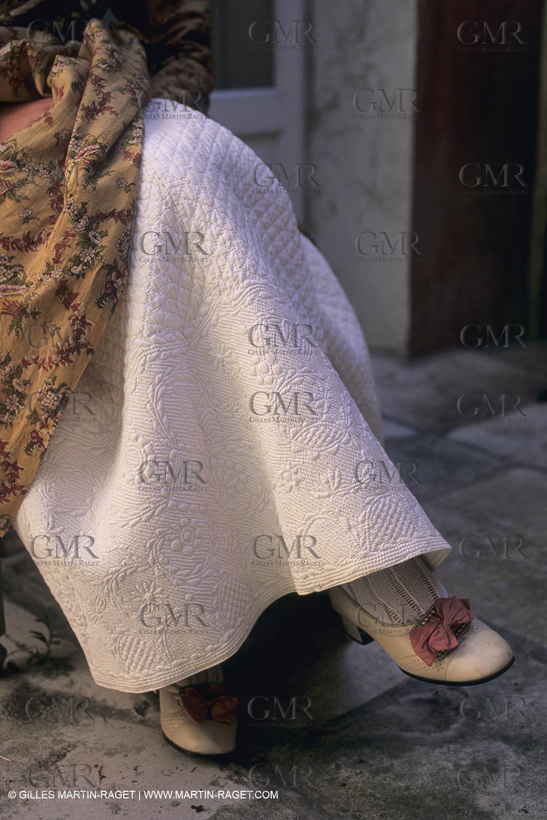 France, Provence, Traditions, Boutis et piqués, traditional cloths from Provence