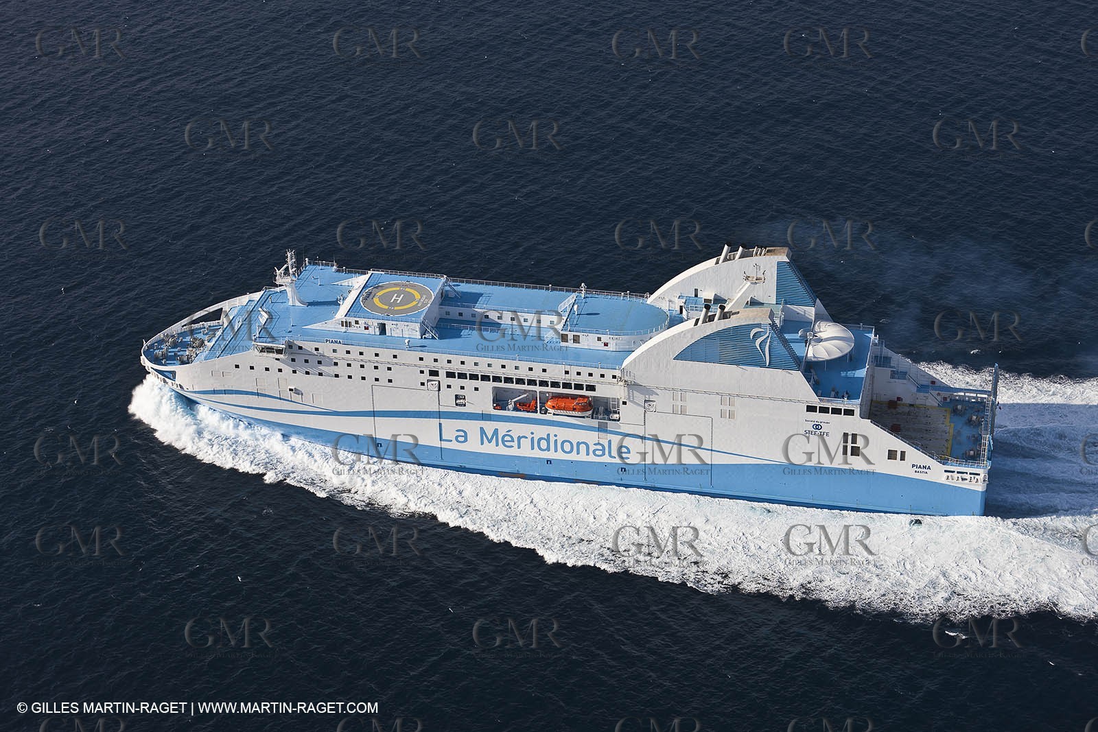 14 01 2012 - Marseille (FRA,13) - La Meridionale shipping company - the Piana off Marseille and the Calanques