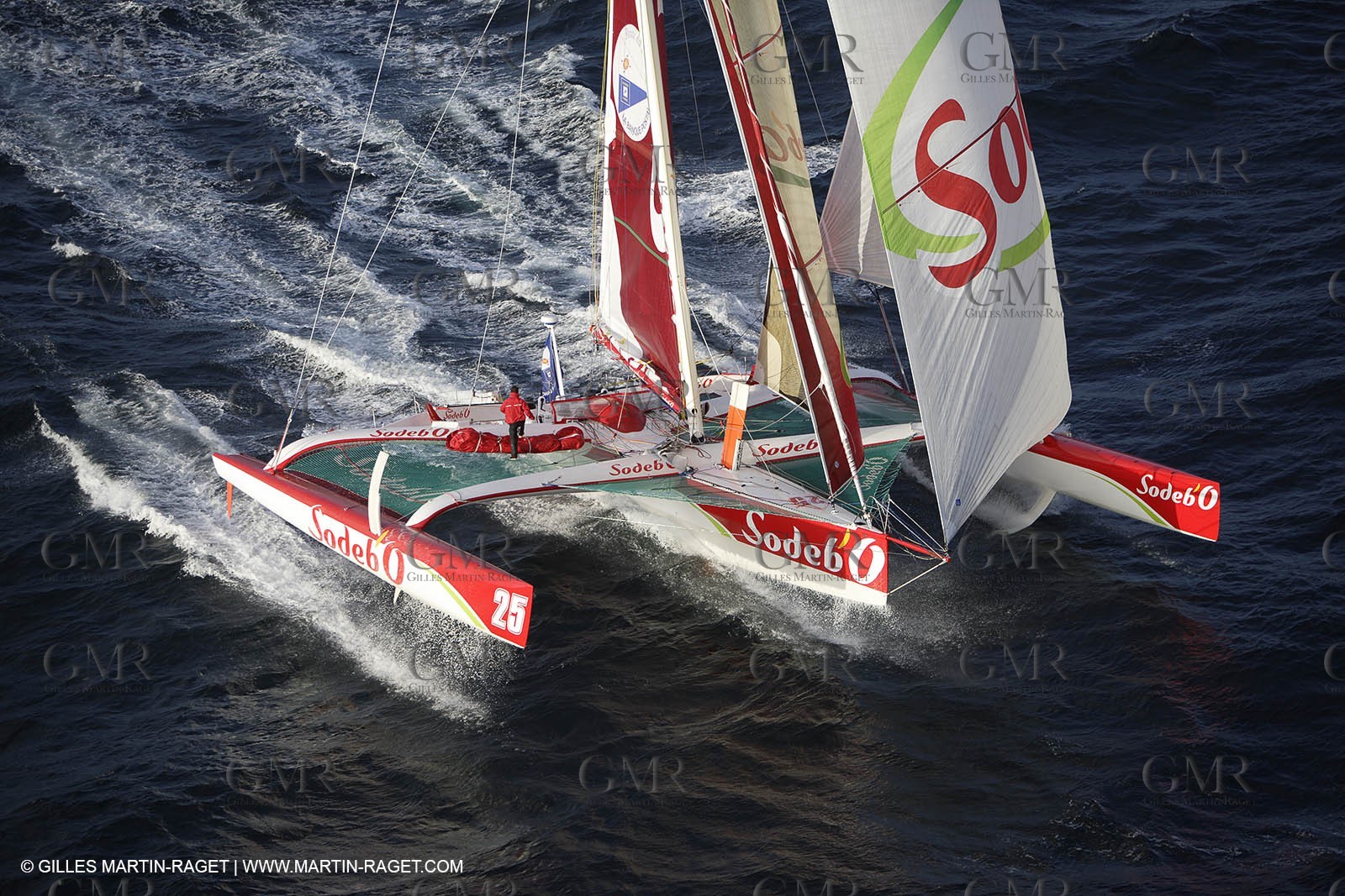 11 10 2008  -Lorient (FRA)  -  Multis Orma - Sodebo (Thomas Coville) - Route du Rhum 2006 training