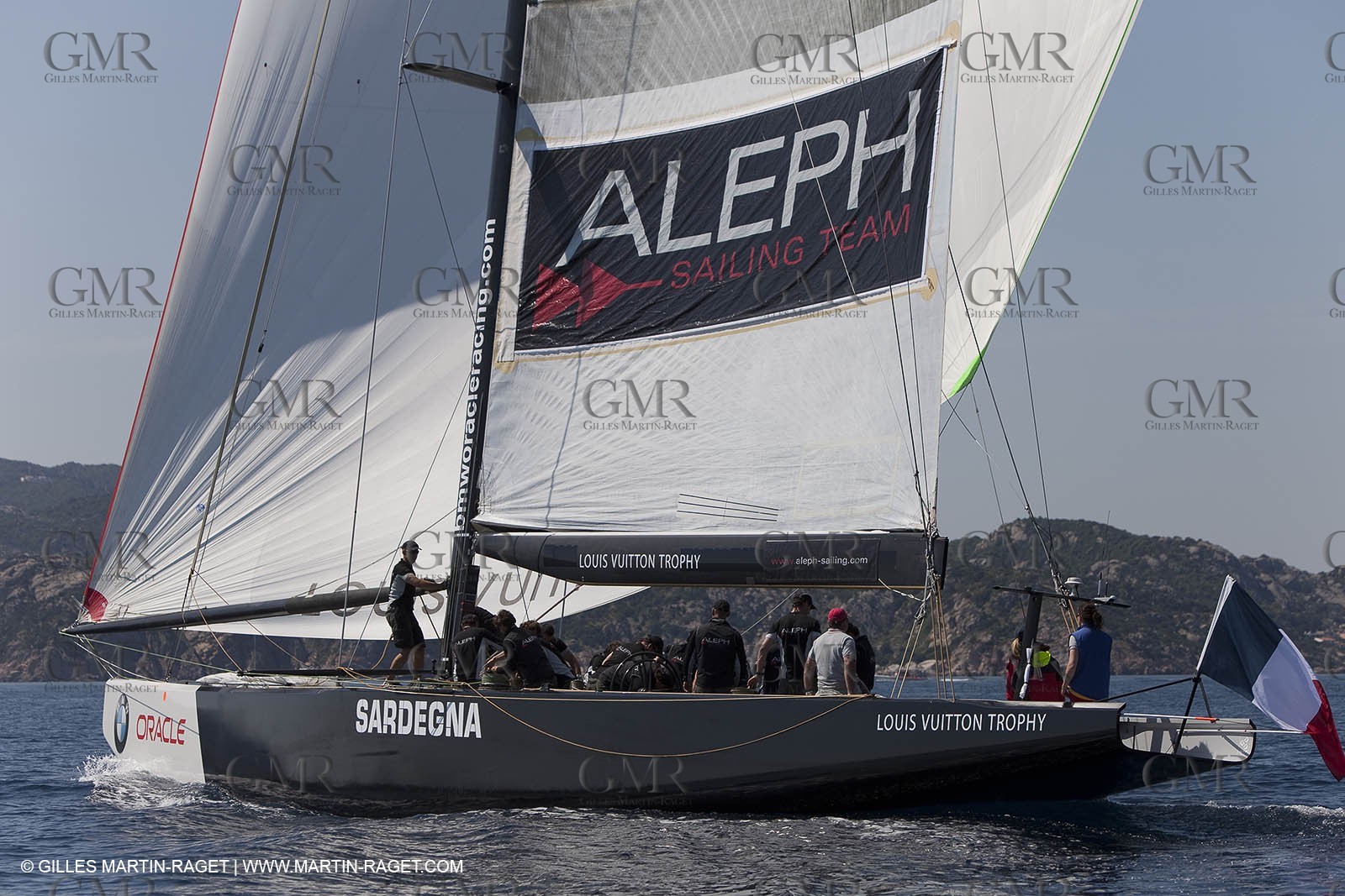 23 05 2010 - La Maddalena (ITA, Sardinia) Louis Vuitton Trophy - BMW ORACLE Racing - Racing Day 2