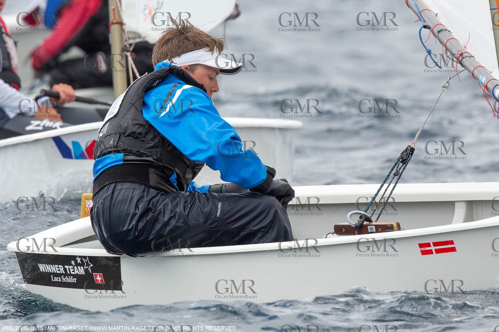 15 04 2016, Marseille (FRA,13), SNIM Dériveurs, Coupe Internationale de Printemps Optimist, Final Day