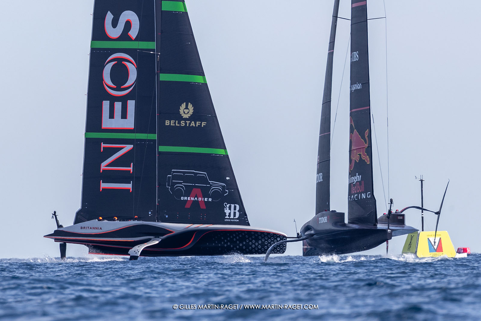 16 09 2024, Barcelona (ESP), 37th America's Cup, Louis Vuitton Cup Semi-final, Race Day 3