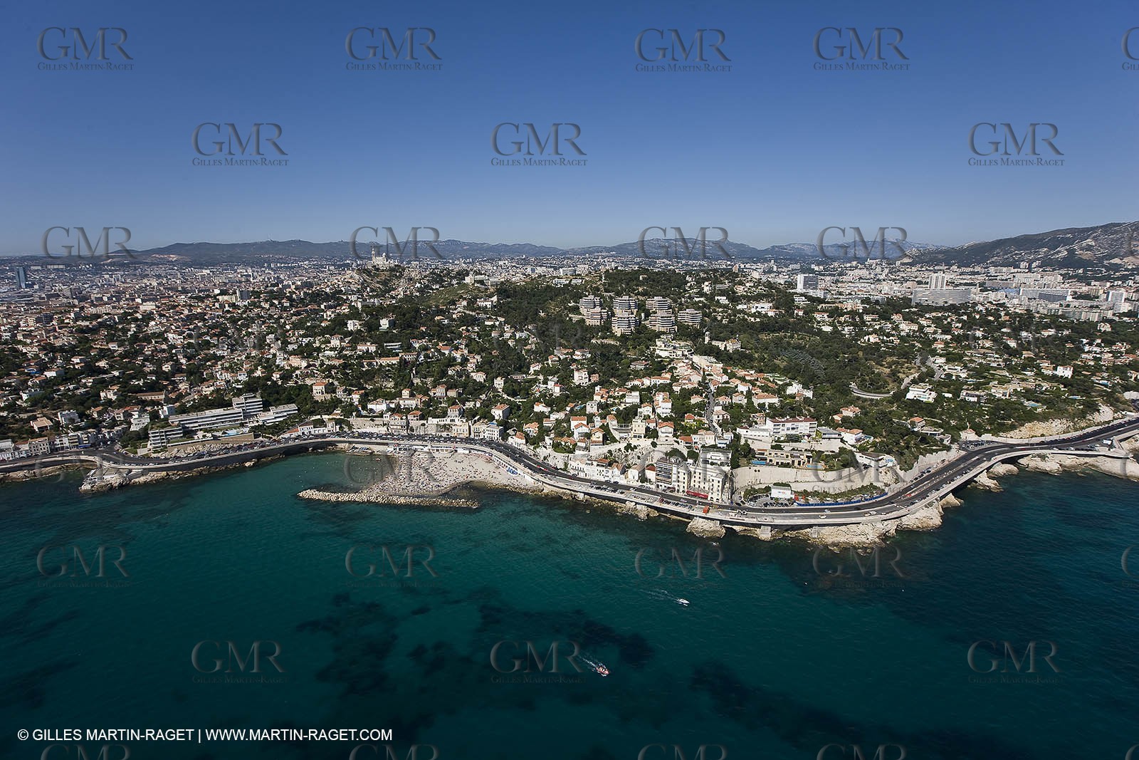 2009 - Marseille - Vue de la corniche