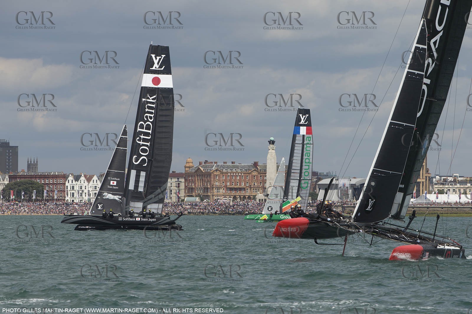 25 07 2015, Portsmouth (GBR), 35th America's Cup, Louis Vuitton America's Cup World Series Portsmouth 2015, Race Day 1