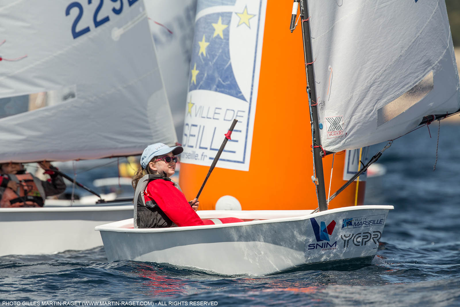 14 04 2016, Marseille (FRA,13), SNIM Dériveurs, Coupe Internationale de Printemps Optimist, Day 4