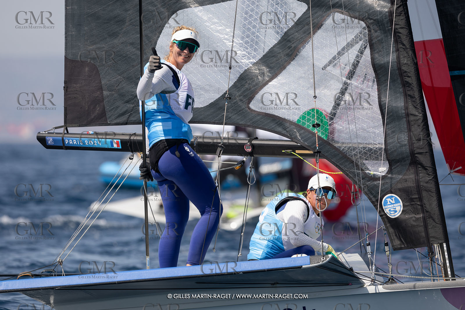 29 07 2024, Marseille (FRA), Paris 2024 Olympic Games, Sailing, Race Day 2