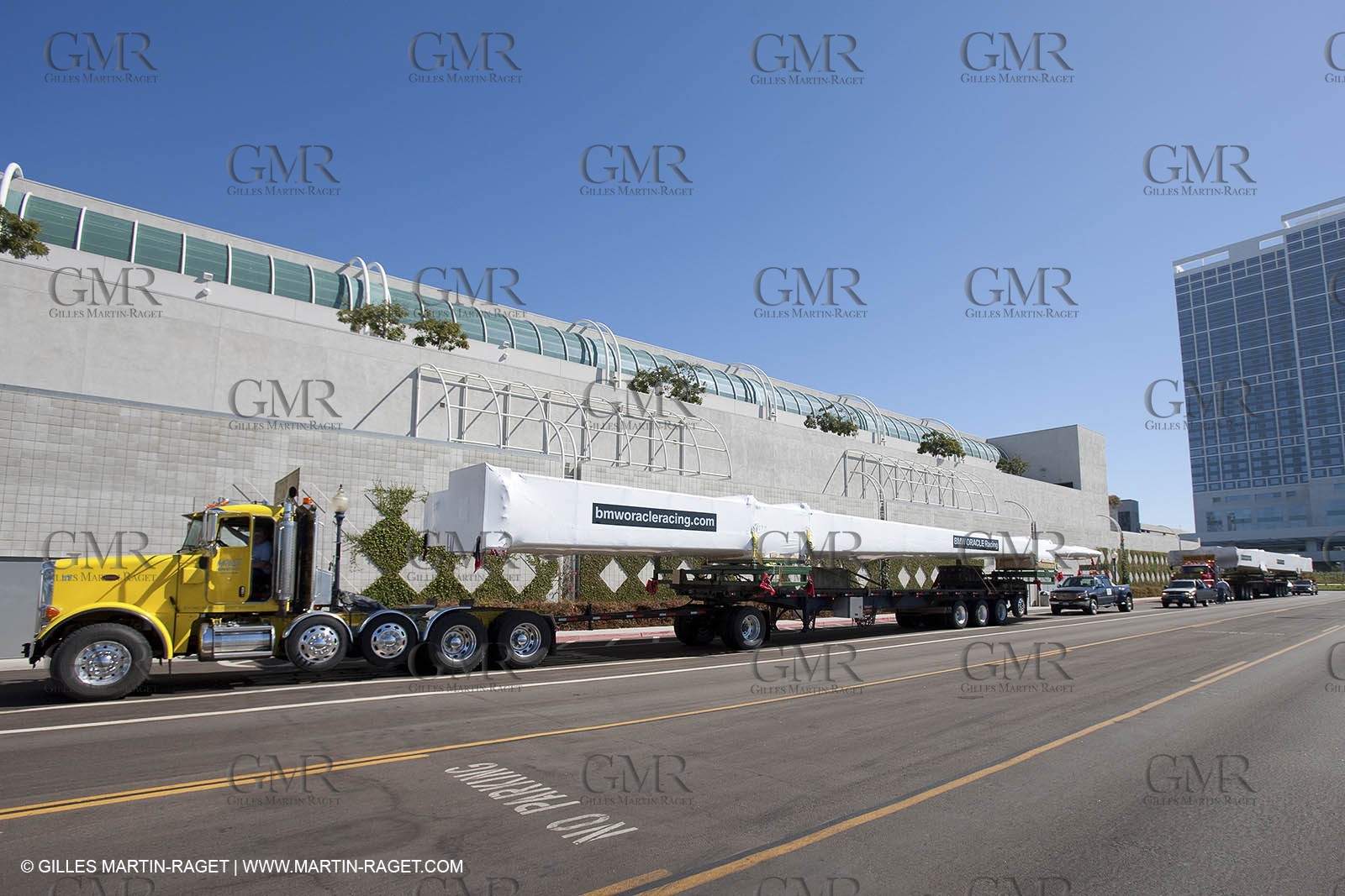 13 10 2009 - San Diego (USA, CA) - 33rd America's Cup - BMW ORACLE Racing - BOR 90 modifications