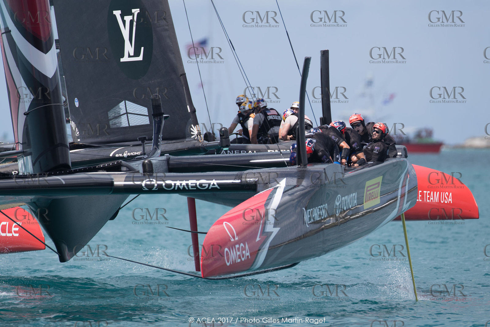 17 06 2017 - Bermuda (BDA) - 35th America's Cup 2017 - 35th America's Cup Match Presented by Louis Vuitton, Race day 1