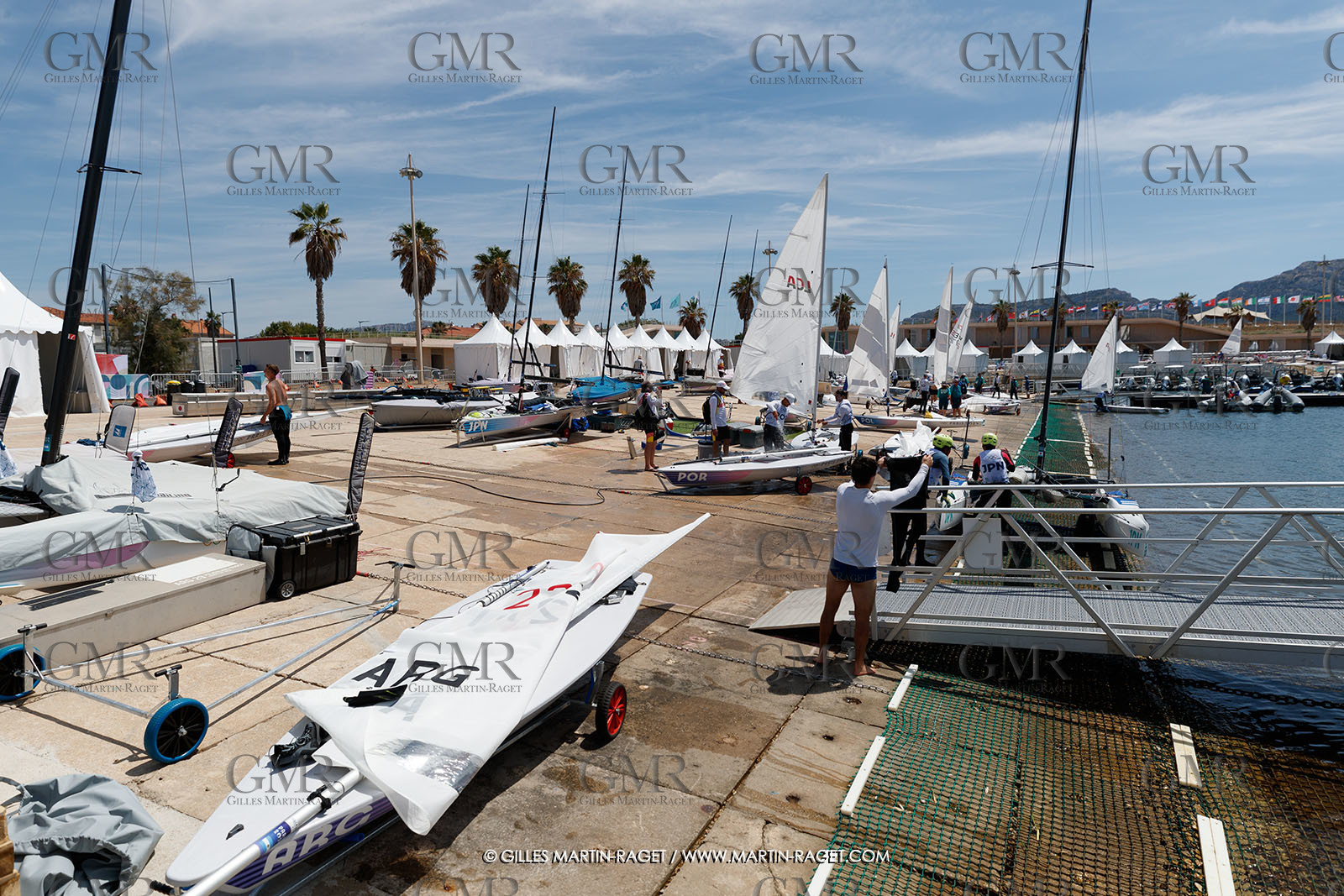 24 07 2024, Marseille (FRA), Paris 2024 Olympic Games, Sailing, Free trainings
