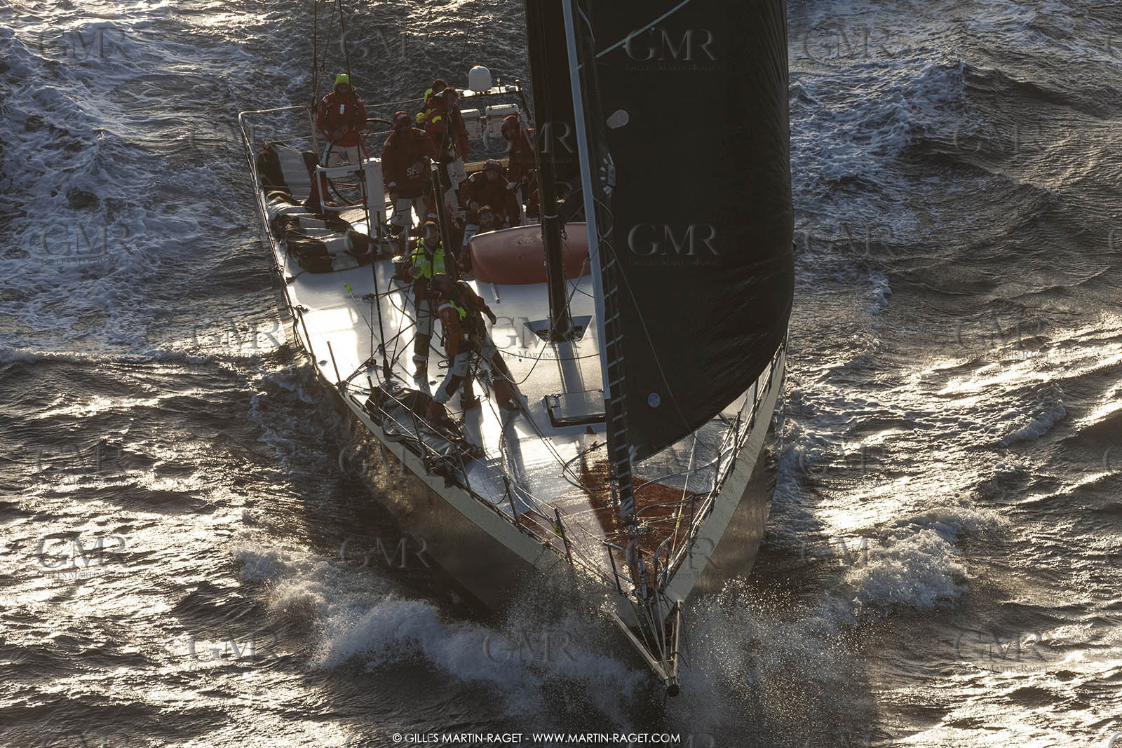 09 10 2017, Calvi (FRA,20), VOR 70 Babsy, Tentative de record autour de la Corse à la voile, skipper Franck Cammas