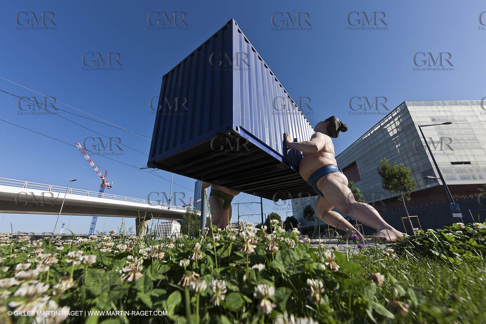 09 06 2012 - Marseille (FRA,13) - Quartier Euroméditerranée