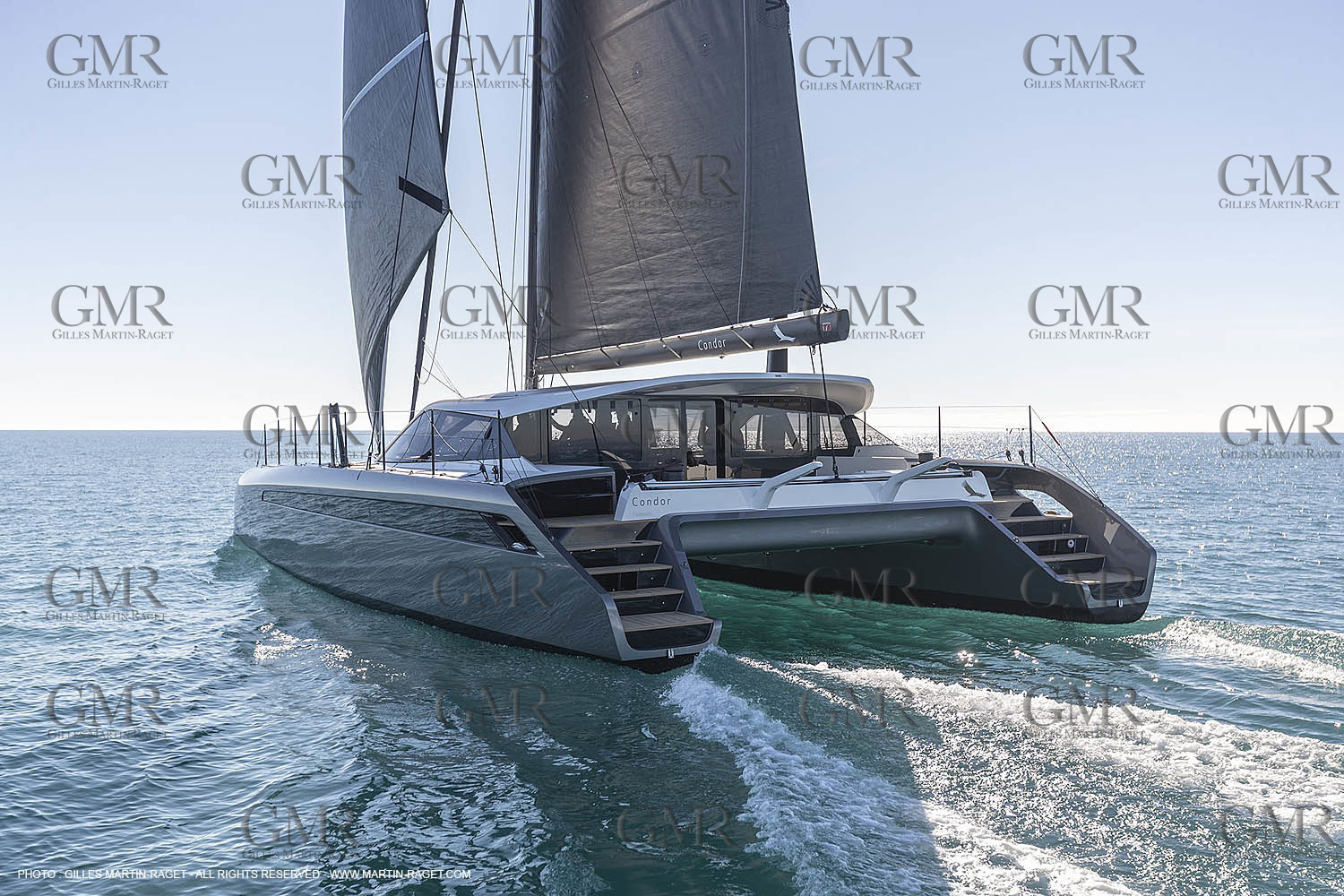 05 02 2019, La Grande Motte (FRA,34), Gunboat 68 sail testing  2