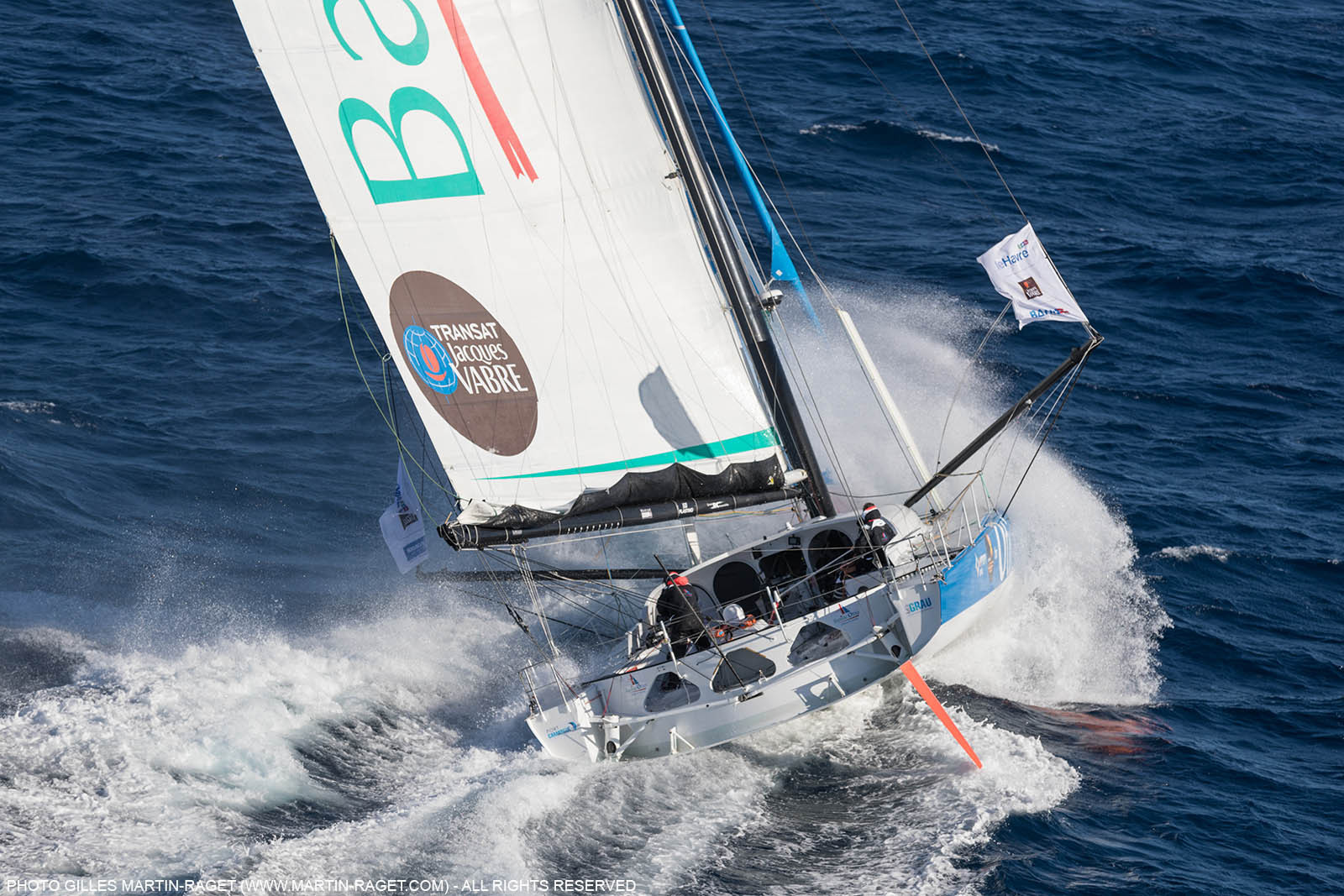 13 07 2017, Port Camargue (FRA,30), Transat Jacques Vabre 2017, Bastide Otio (Kito de Pavant, Yannick Bestaven), offshore trainings