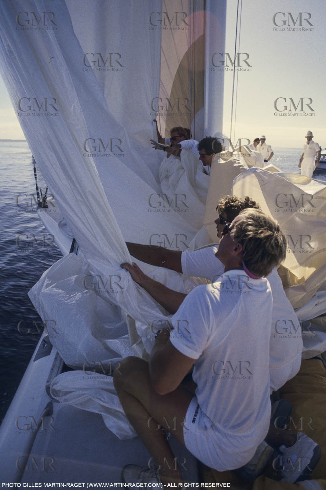 Sailing, Yacht Racing, America's Cup XXVII, San Diego (USA,CA) 1988, Stars & Stripes Vs New Zealand