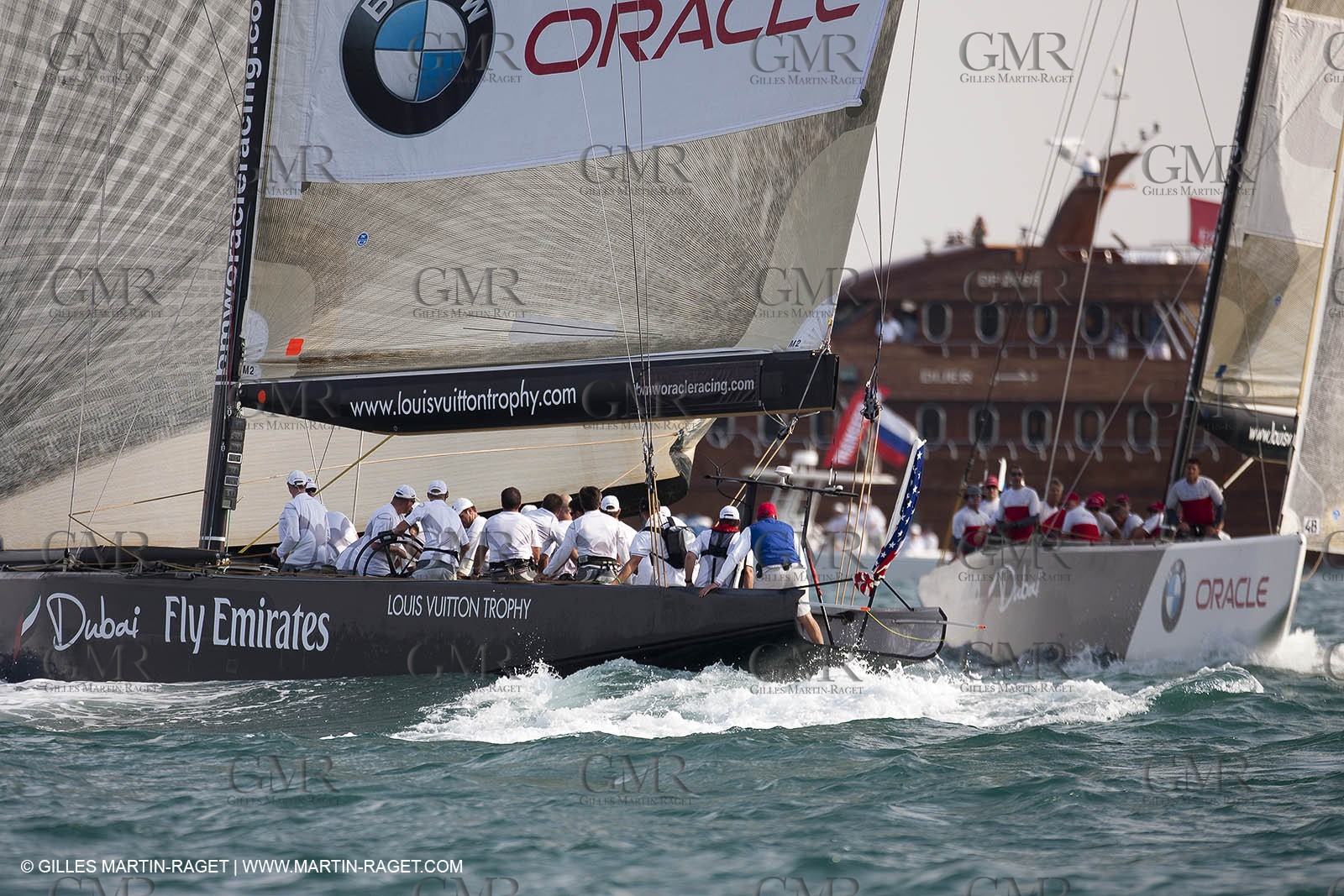 15 11 2010 - Dubai (UAE) - Dubai Louis Vuitton Trophy -  BMW ORACLE Racing Vs Artemis