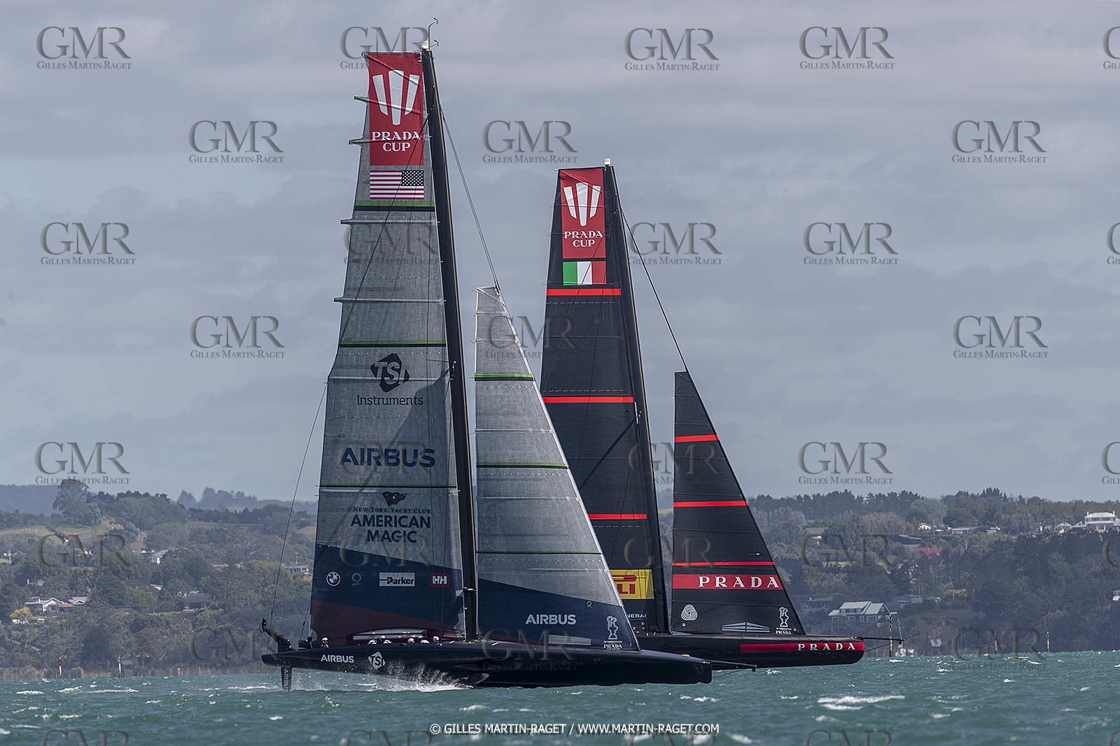 11 01 2021, Auckland (NZL), 36th America's Cup, Practice Racing