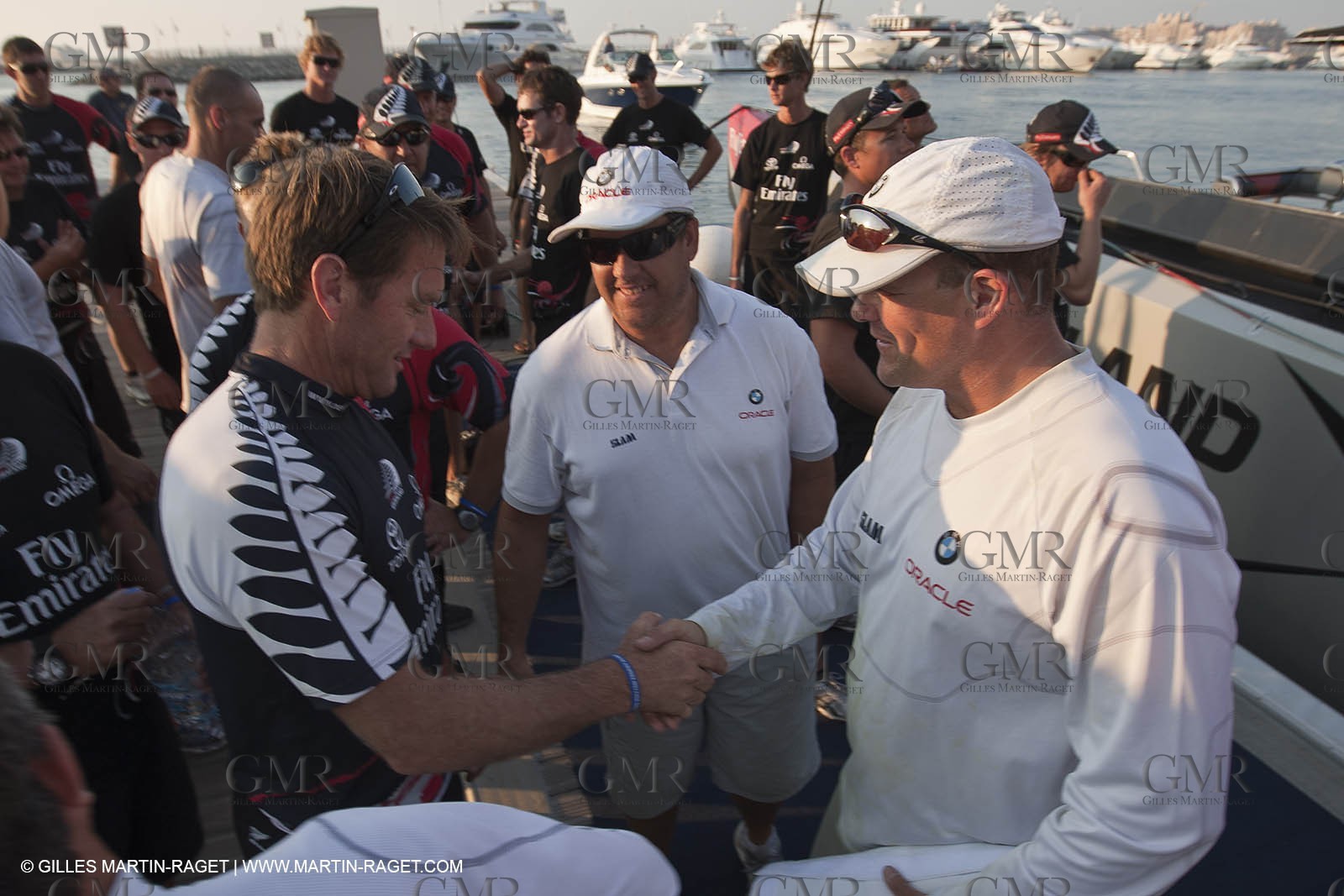 21 11 2010 - Dubai (UAE) - Dubai Louis Vuitton Trophy -  Round 2 - BMW ORACLE Racingg Vs Emirates Team New Zealand