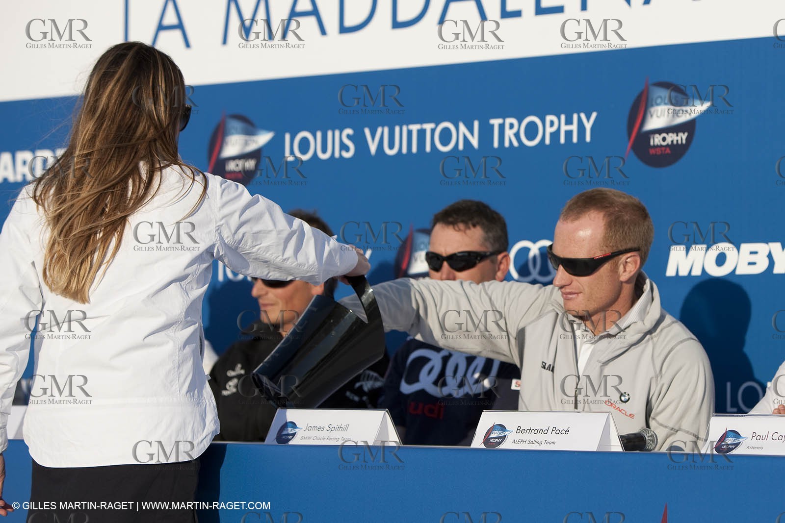 19 05 2010 - La Maddalena (ITA, Sardinia) Louis Vuitton Trophy - BMW ORACLE Racing - Training