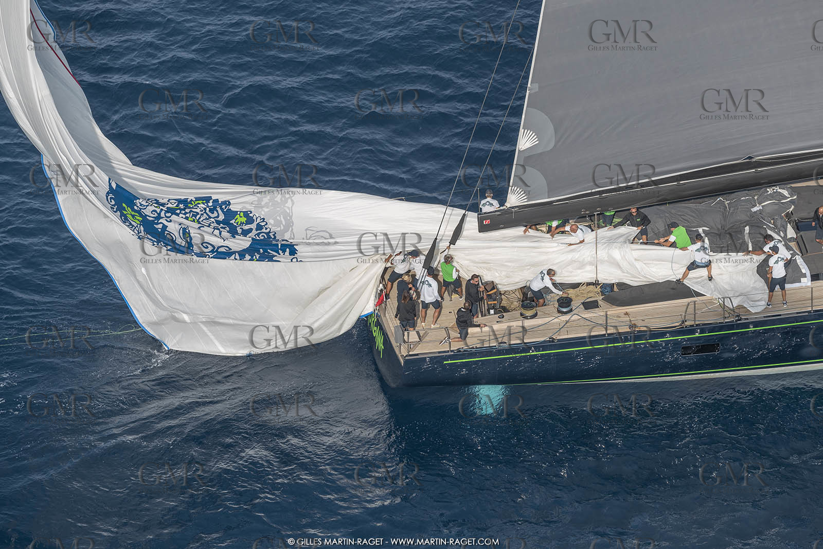 14 10 2022, Saint-Tropez (FRA,83), Voiles de Saint-Tropez 2022,  Maxis Race 3