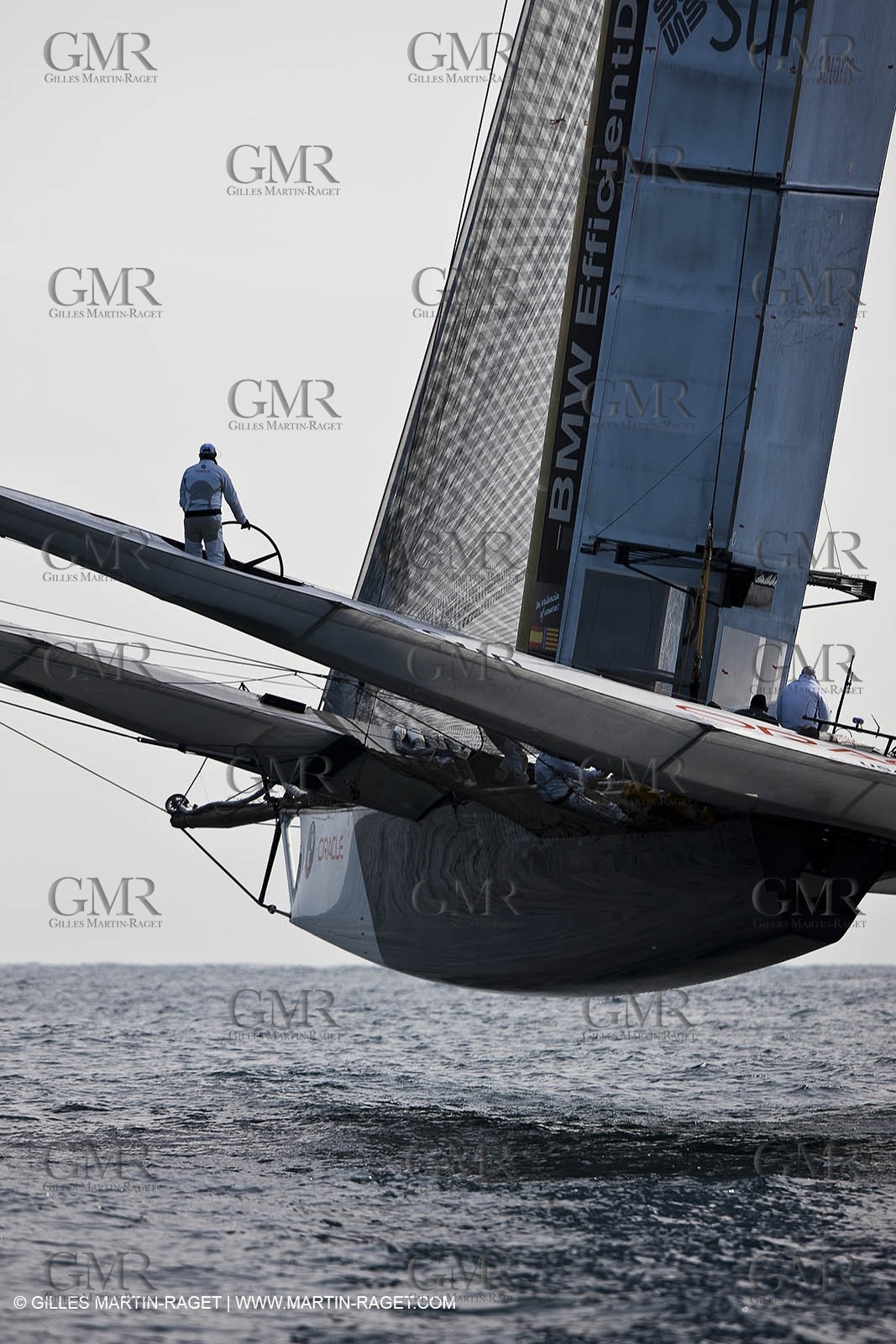 14 02 2010 - Valencia (ESP) - 33rd America's Cup - BMW ORACLE Racing - Race 2