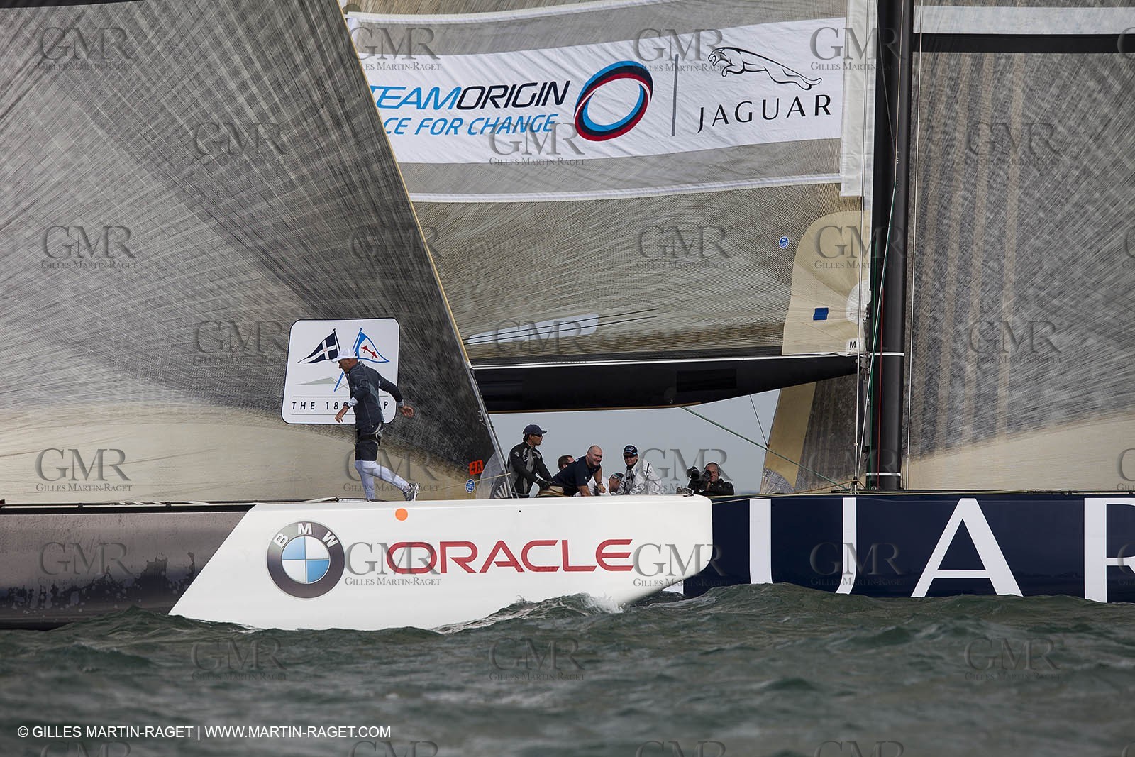 02 08 2010 - Cowes (UK, IOW) - The 1851 Cup -  BMW ORACLE Racing - Training Day.