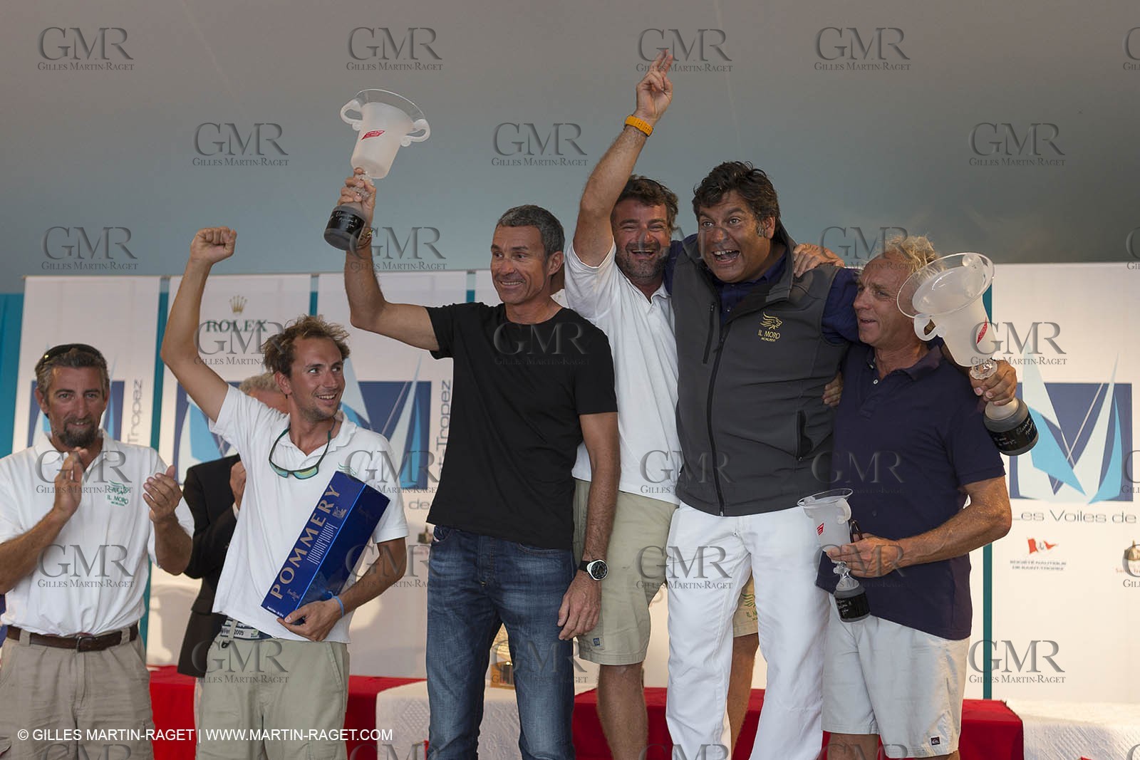 05 10 2014, Saint-Tropez (FRA,83), Voiles de Saint-Tropez 2014, Day 8, Prizegiving