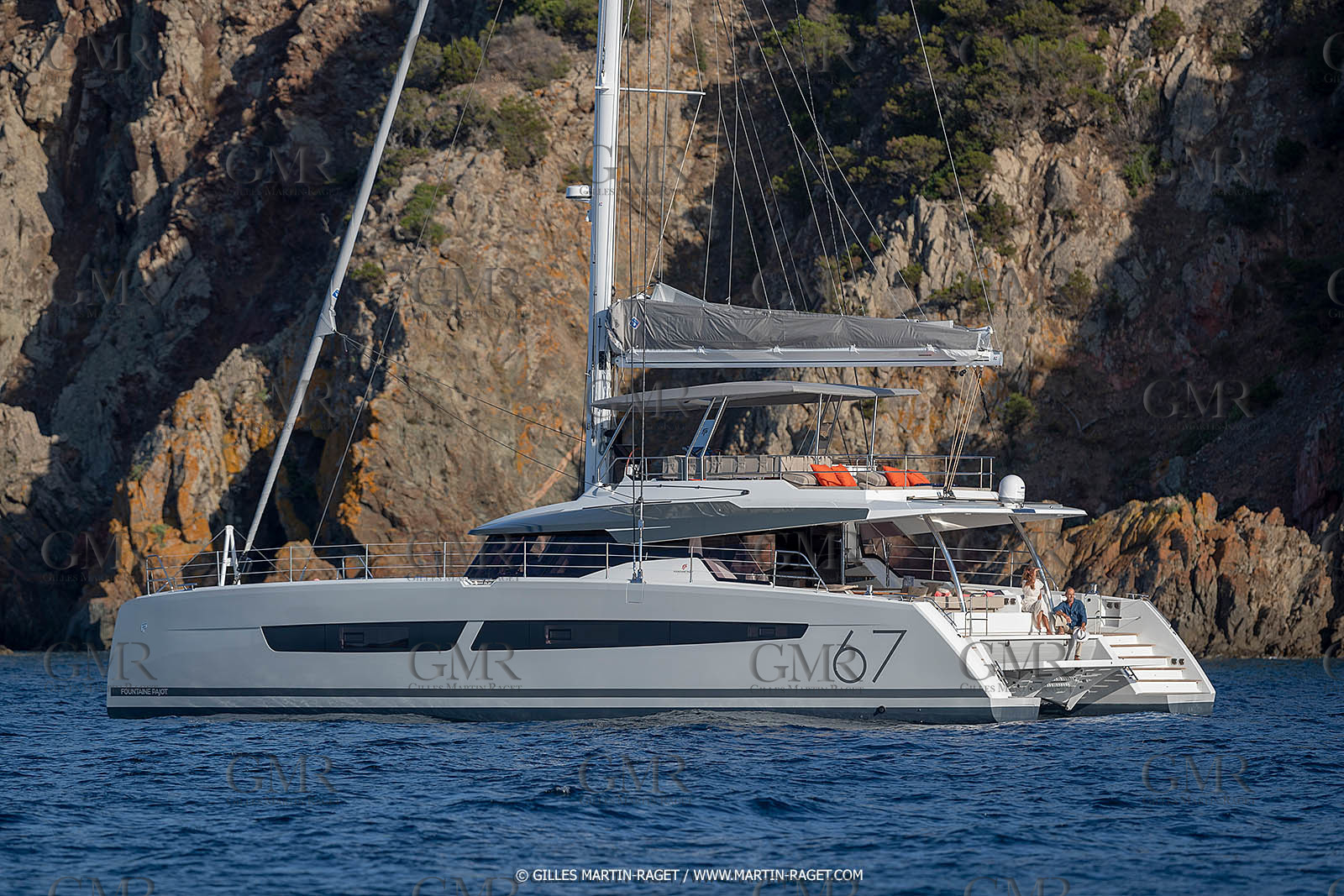 30 08 2018, Porto Vecchio (FRA, South Corsica) Chantier Fountaine-Pajot, Alegria 67