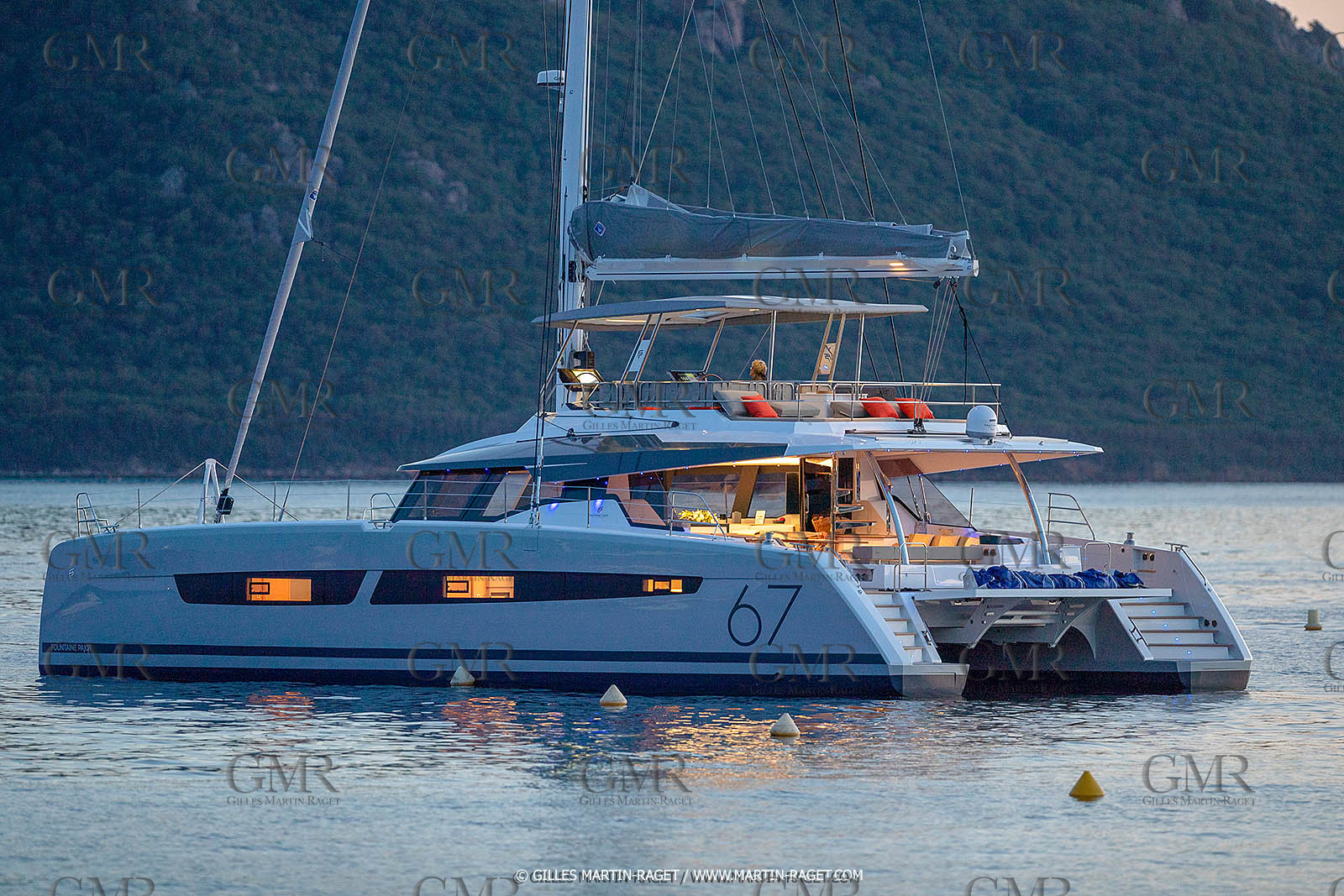 30 08 2018, Porto Vecchio (FRA, South Corsica) Chantier Fountaine-Pajot, Alegria 67