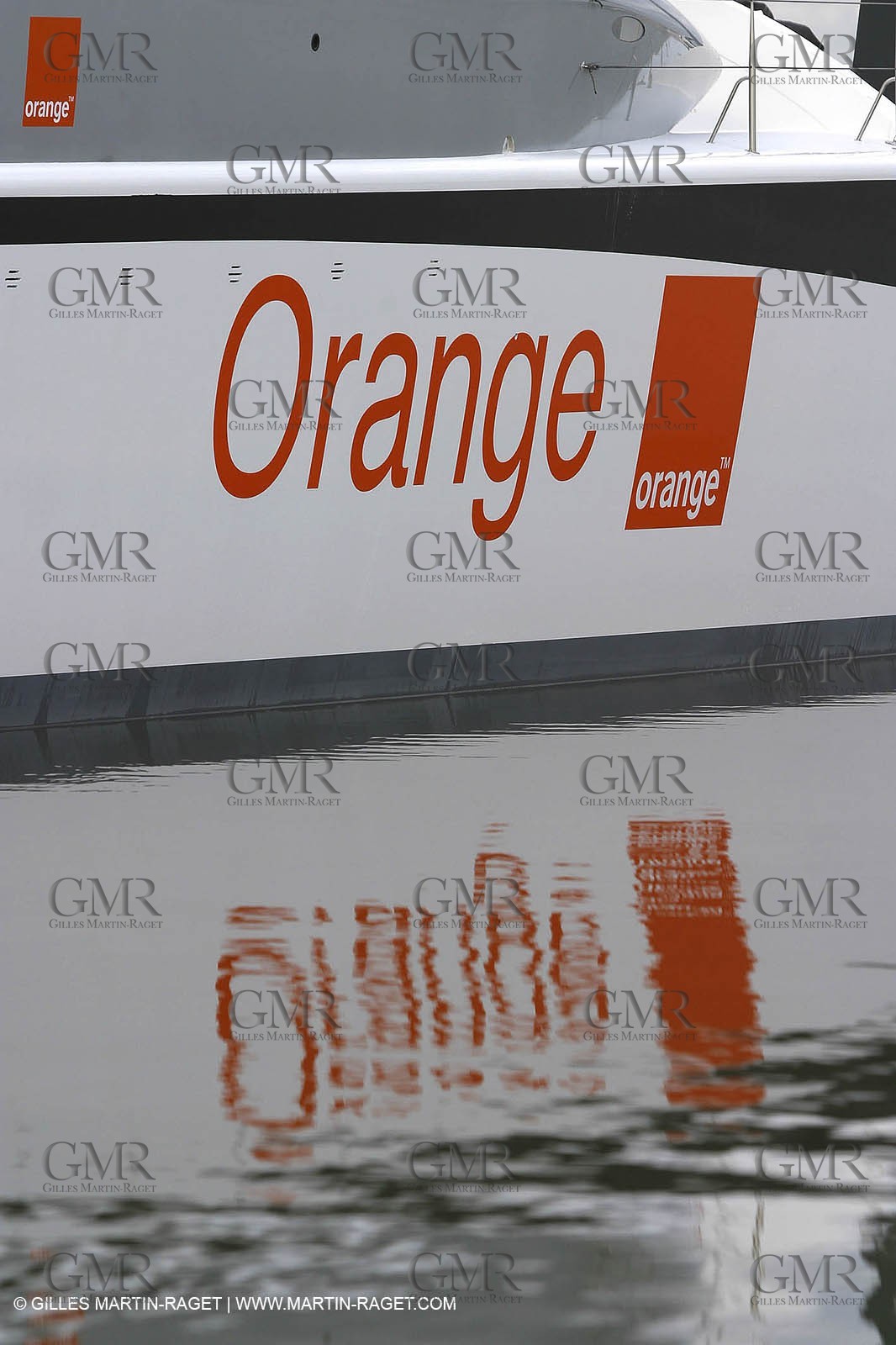 Vannes - Multiplast Boatyard - Orange II 1st sea trial