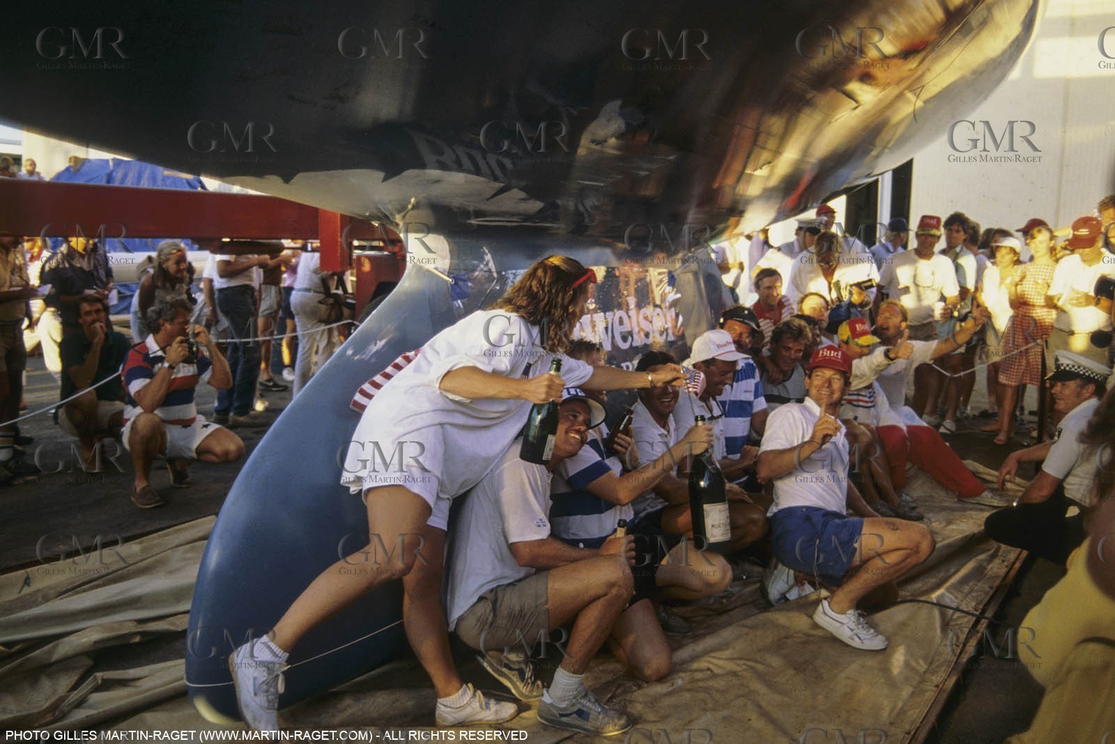 Sailing, Yacht Racing, 26th America's Cup Fremantle 1987, Stars and Stripes