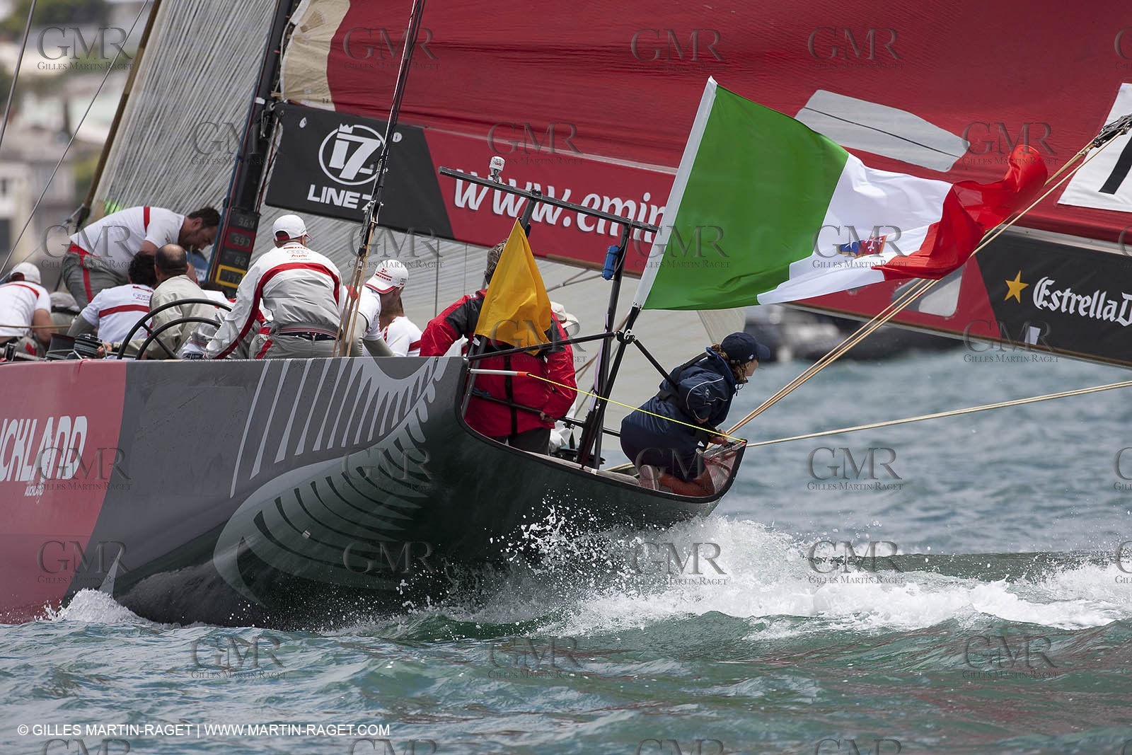 30 01 2009 - Auckland (NZL) -  Louis Vuitton Pacific Series -  Racing Day 1