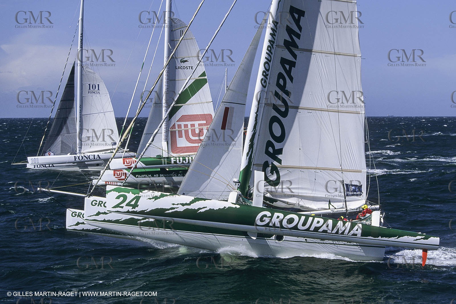 Yacht Racing, Multihull, ORMA 60, Franck Cammas, Groupama
